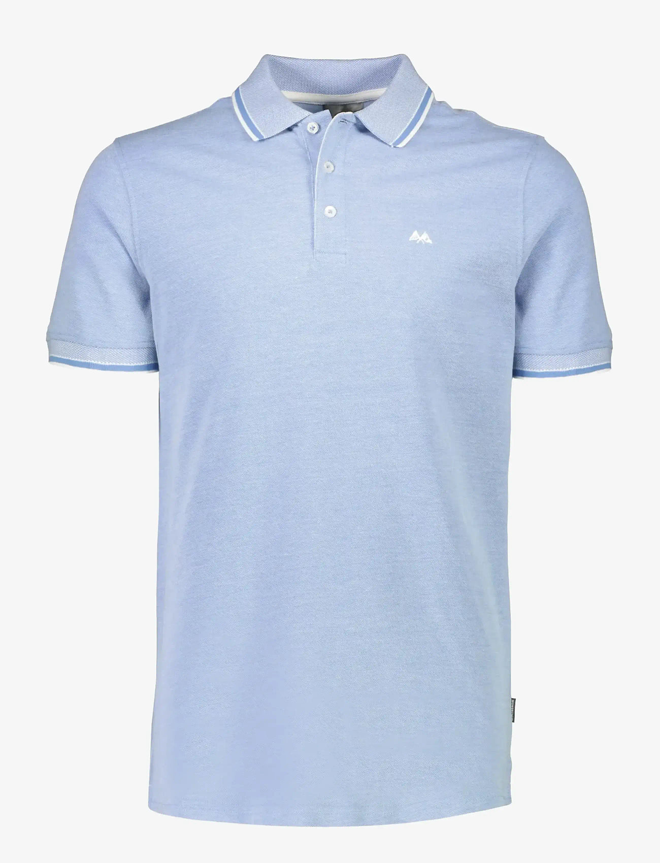 Lindbergh - Orangic cotton polo piqué S/S- rela - short-sleeved polos - navy-lt blue - 2