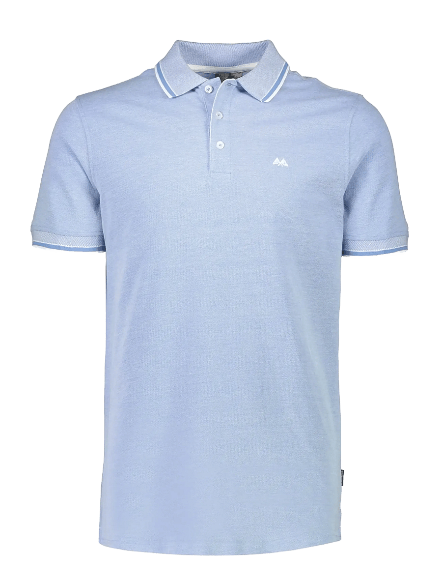 Lindbergh - Orangic cotton polo piqué S/S- rela - kurzärmelig - navy-lt blue - 2