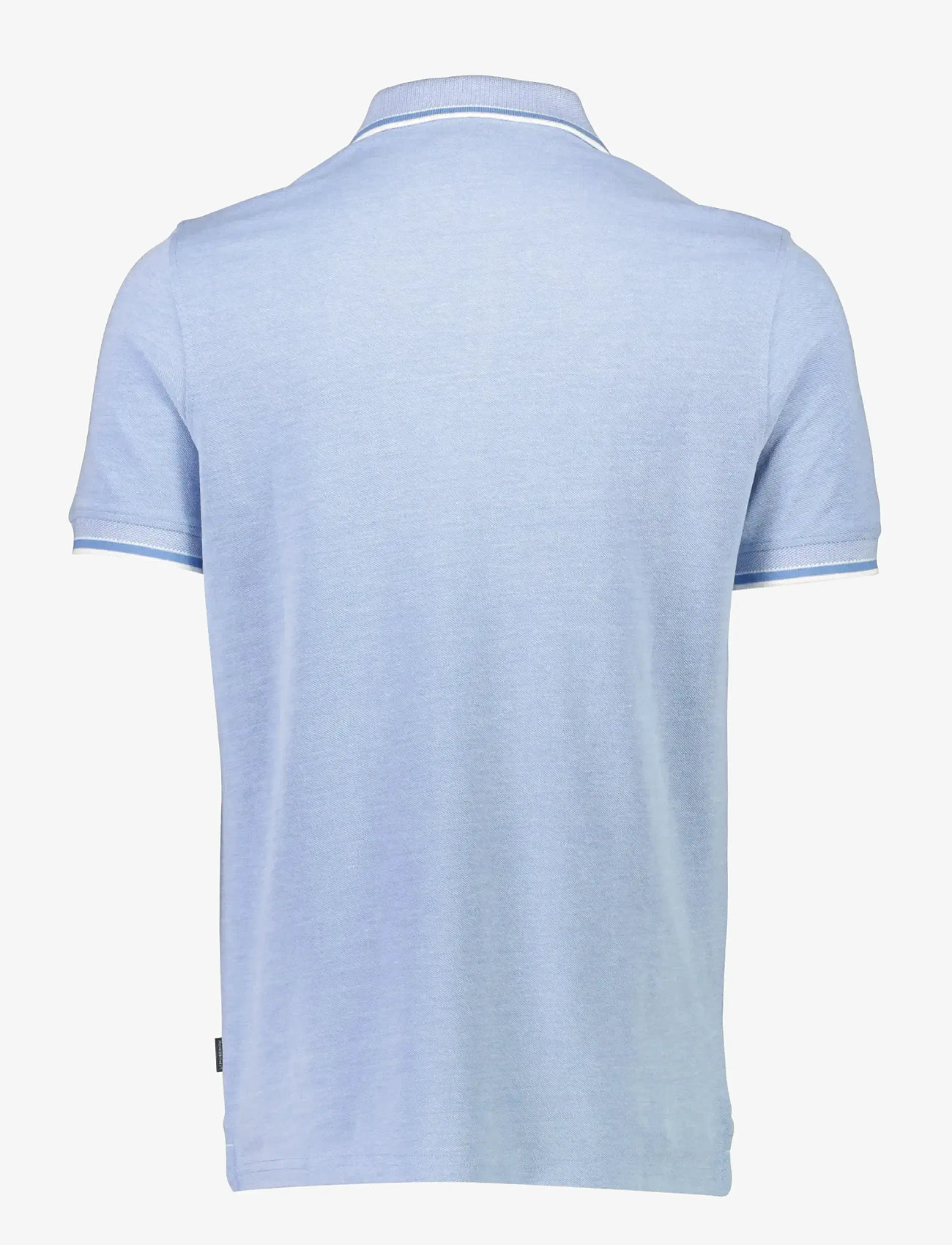Lindbergh - Orangic cotton polo piqué S/S- rela - short-sleeved polos - navy-lt blue - 3