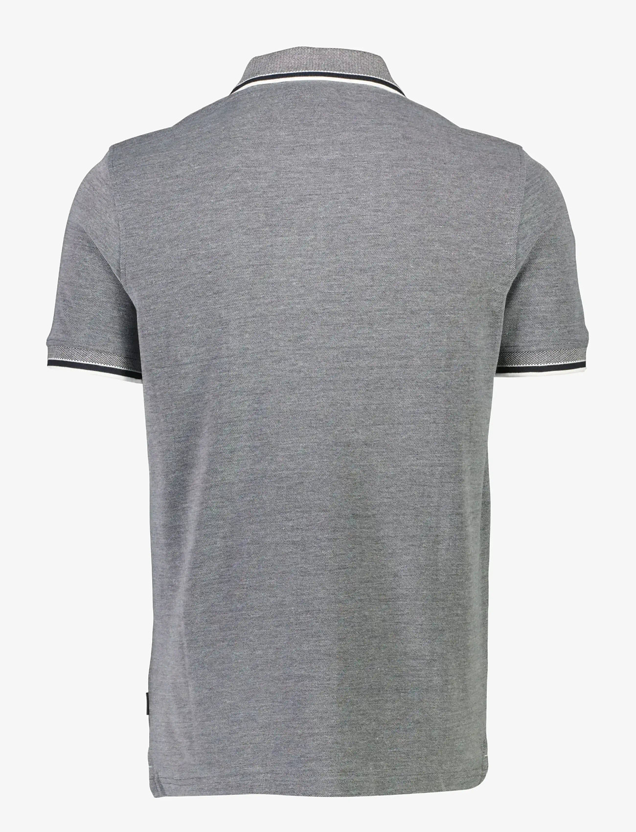 Lindbergh - Orangic cotton polo piqué S/S- rela - short-sleeved polos - navy-lt blue - 4