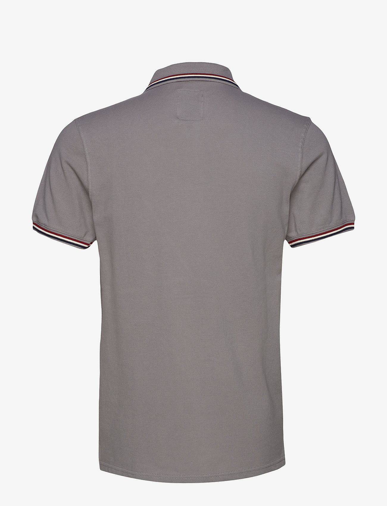 Lindbergh - Signature polo piqué S/S - mid grey - 1