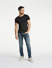 Lindbergh - Basic bamboo tee S/S 2 pack - lowest prices - black - 1