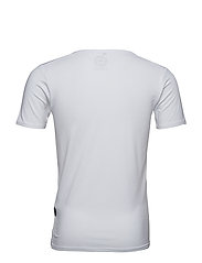 Lindbergh - Basic bamboo tee S/S 2 pack - basic t-shirts - white - 4
