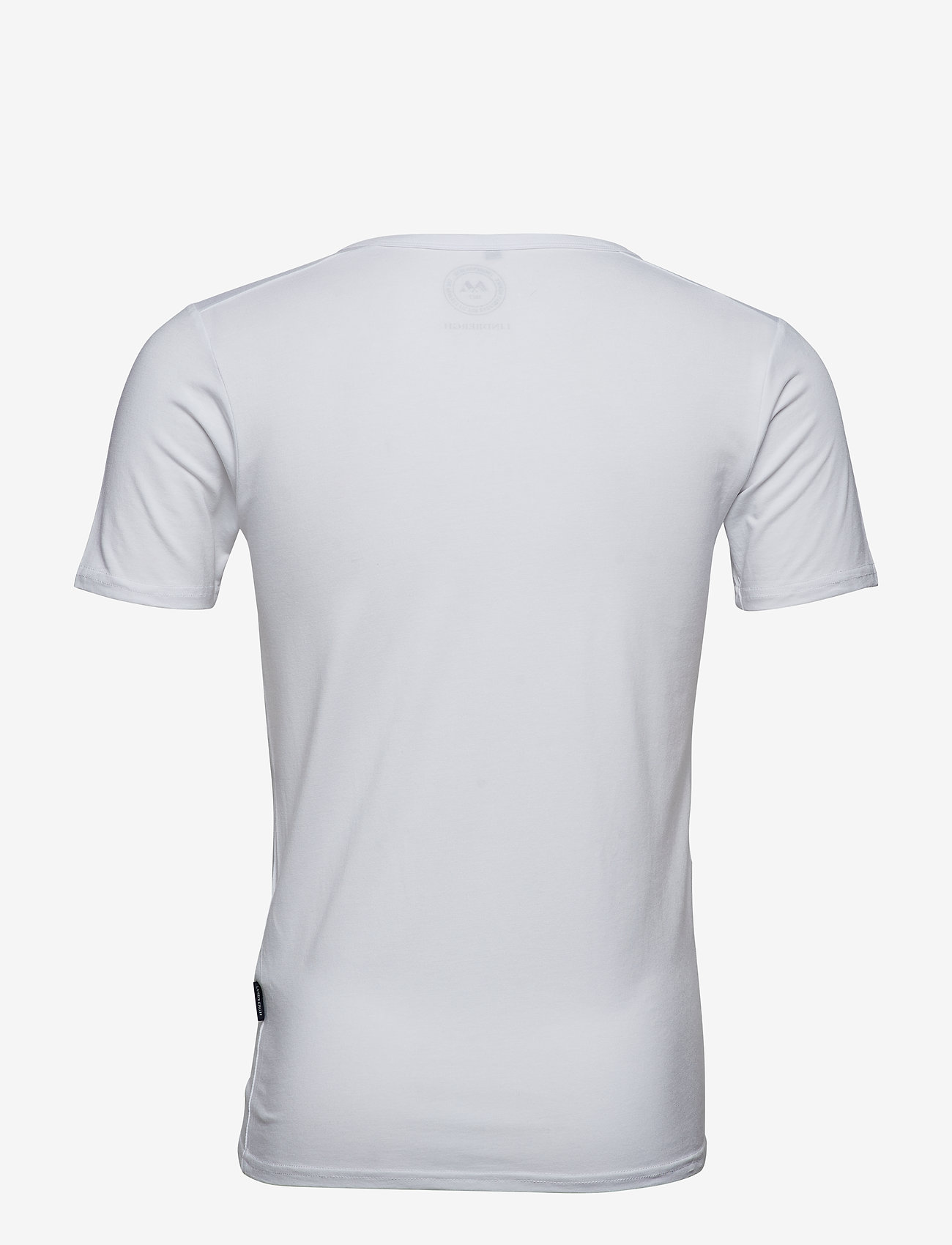 Lindbergh - Basic bamboo tee S/S 2 pack - höstkläder - white - 4