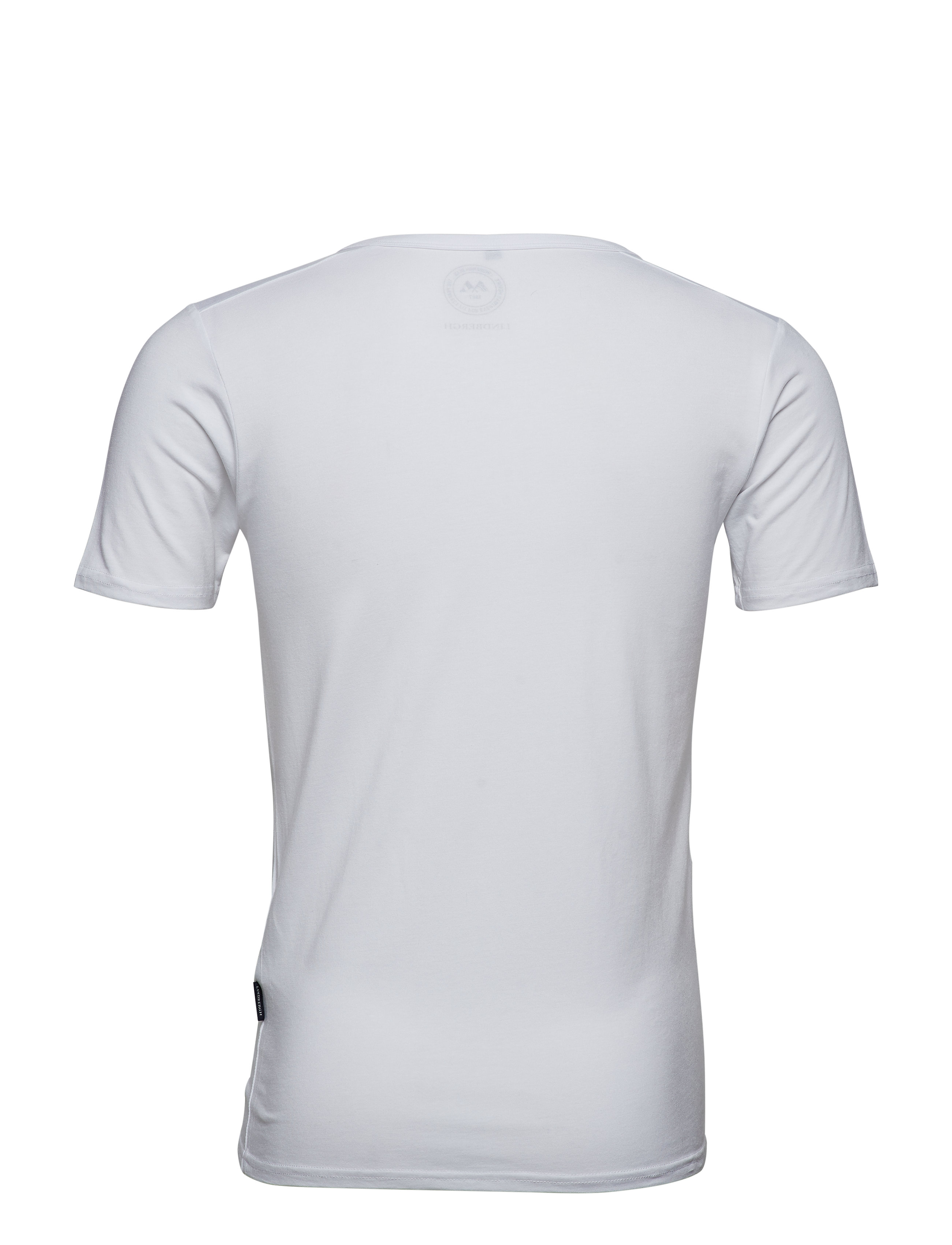 Lindbergh - Basic bamboo tee S/S 2 pack - basic t-shirts - white - 4