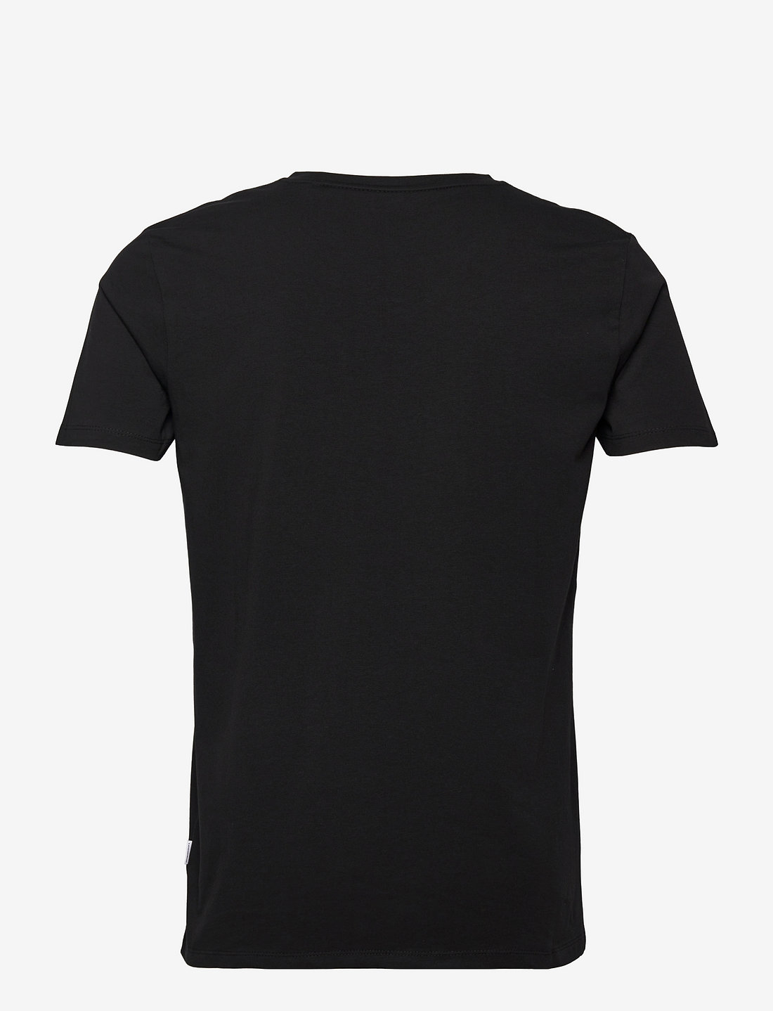 Lindbergh - Mens stretch v-neck tee S/S - v-ringade t-shirts - black - 2