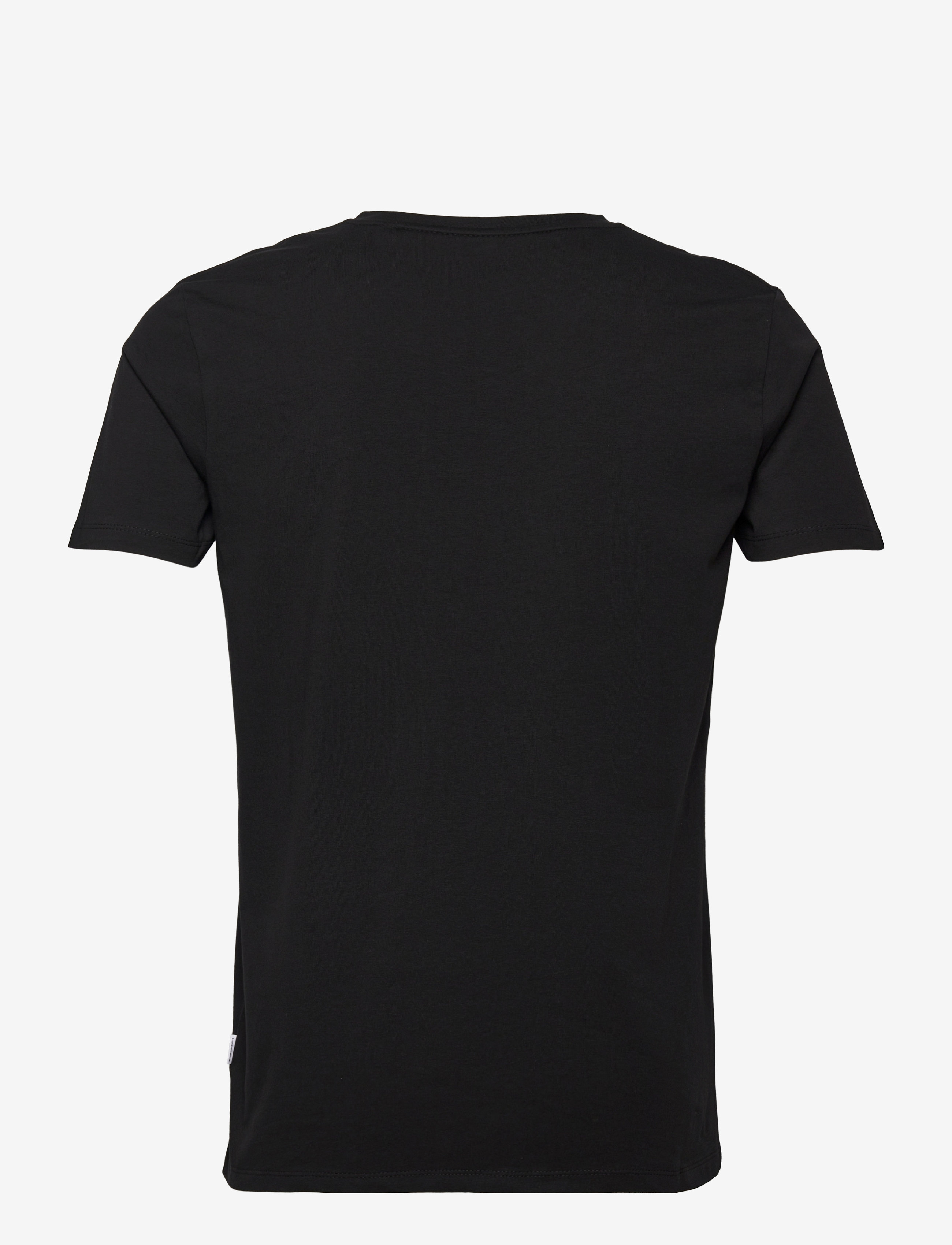 Lindbergh - Mens stretch v-neck tee S/S - v-ringade t-shirts - black - 2