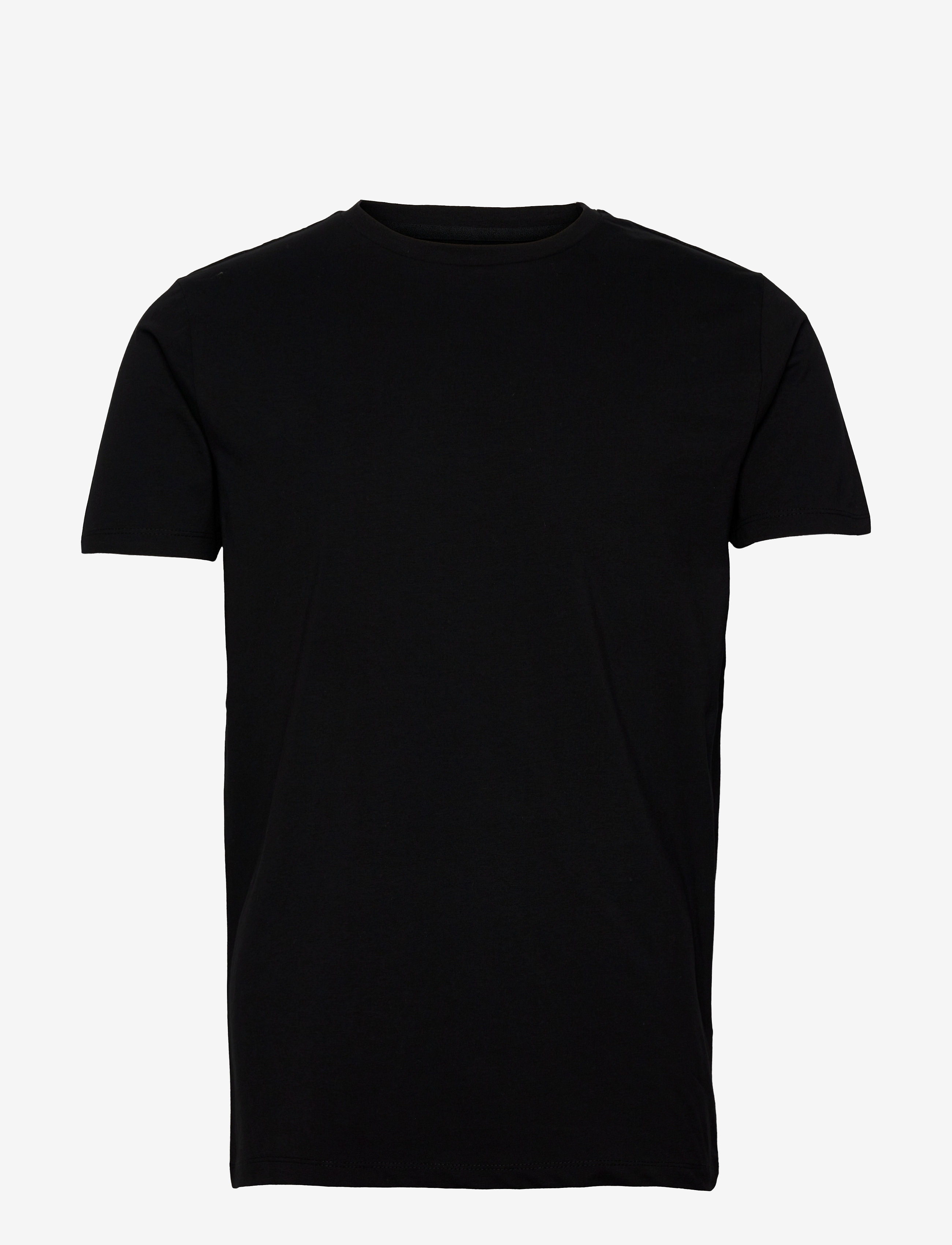 LINDBERGH Mens Stretch Crew Neck Tee S/S Schwarz - M - Herren
