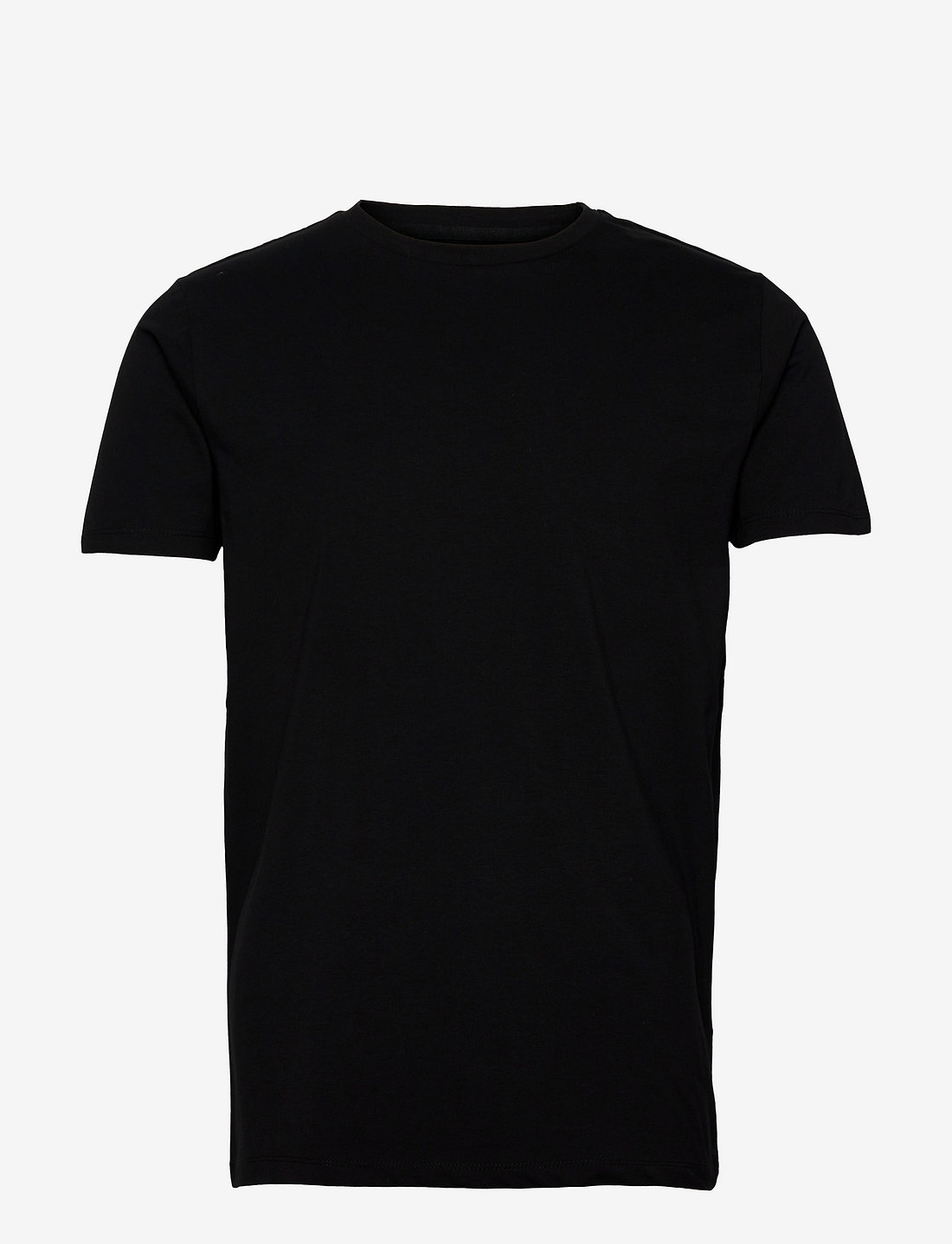 Lindbergh - Mens stretch crew neck tee s/s - lühikeste varrukatega t-särgid - black - 1