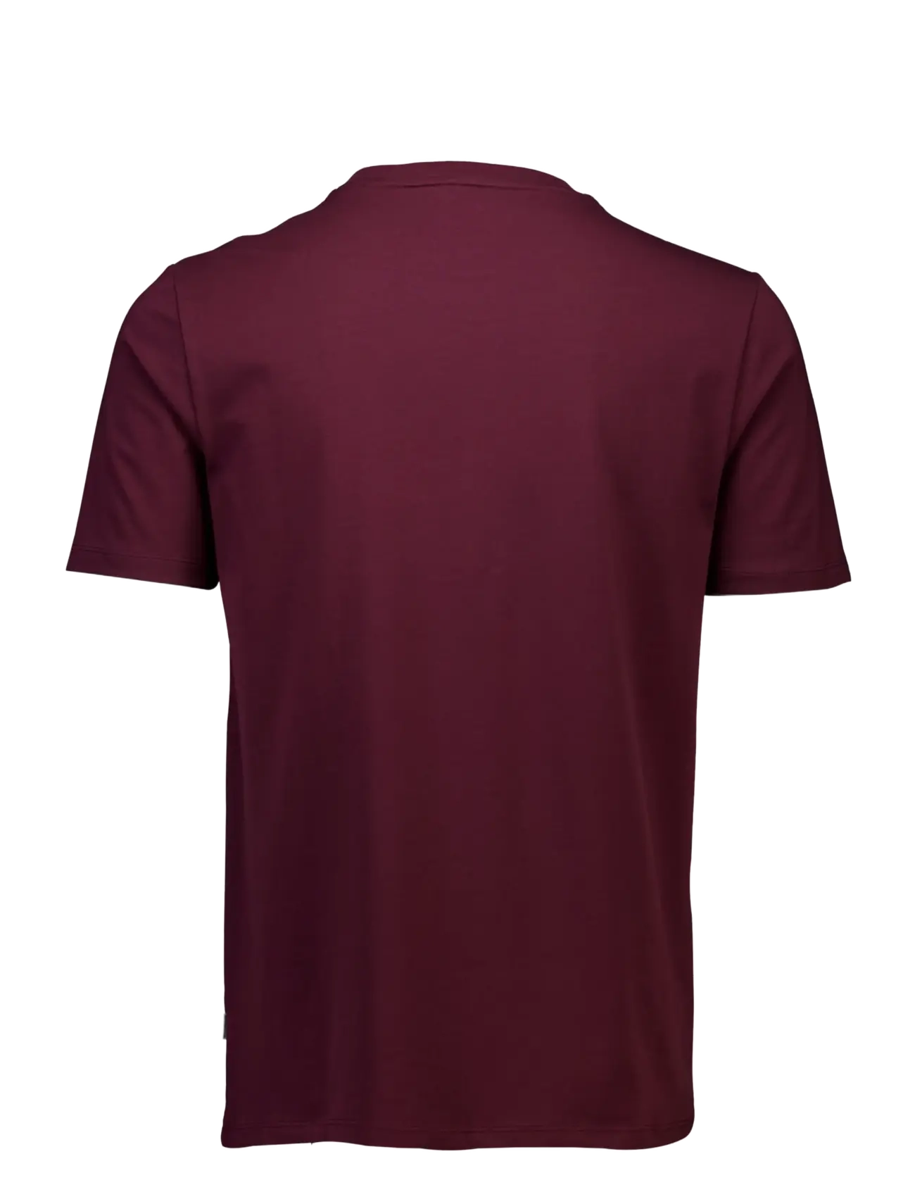 Lindbergh - Mens stretch crew neck tee s/s - lühikeste varrukatega t-särgid - deep burgundy - 2