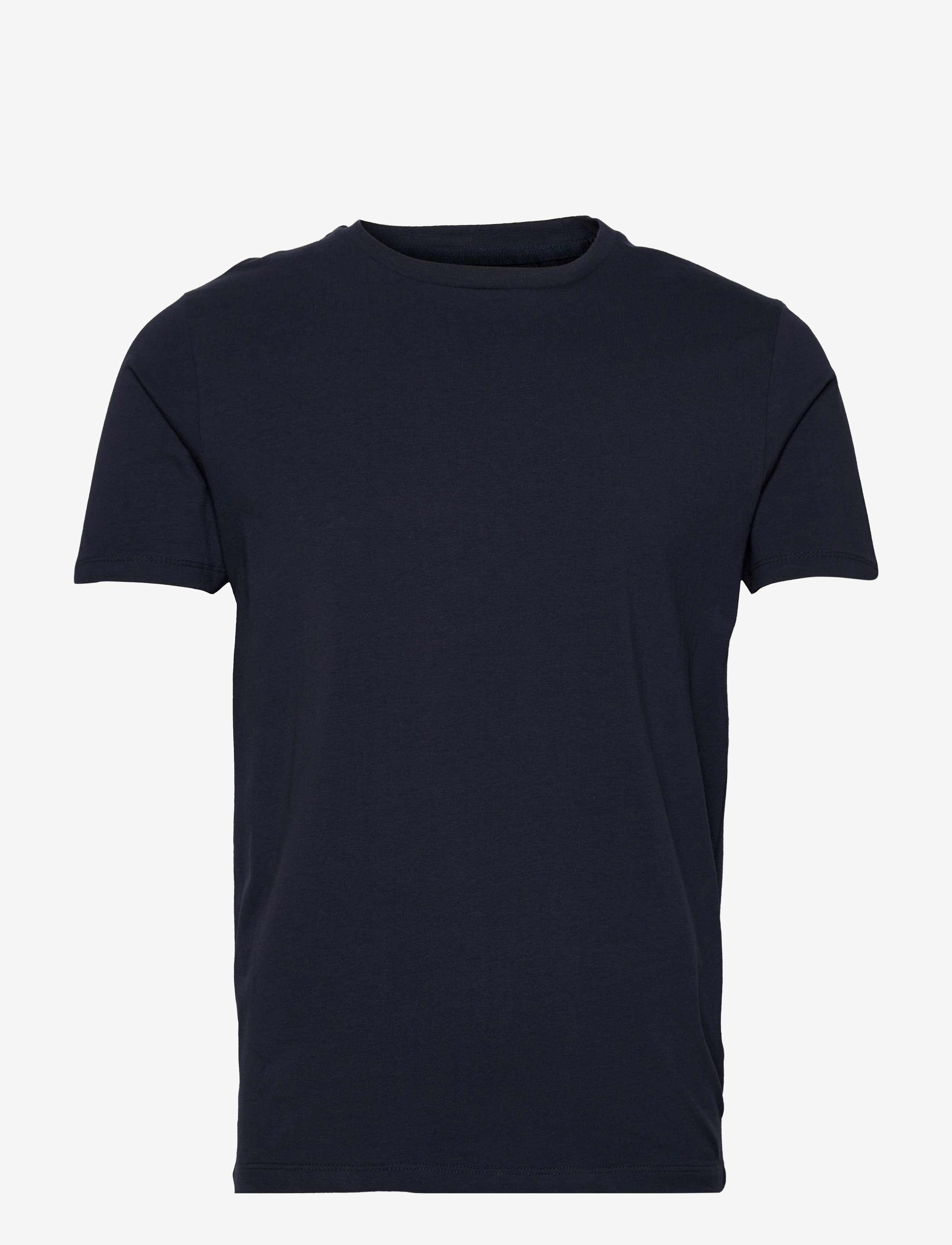 LINDBERGH Mens Stretch Crew Neck Tee S/S Blau - S - Herren