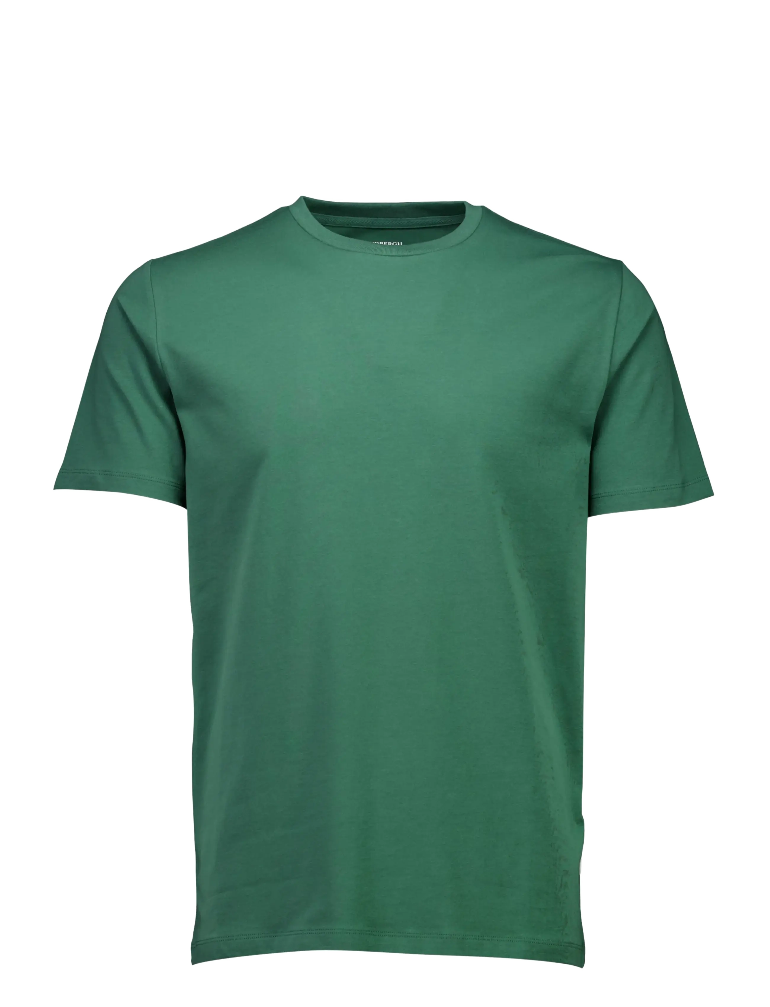 Lindbergh - Mens stretch crew neck tee s/s - kortärmade t-shirts - pine green - 1