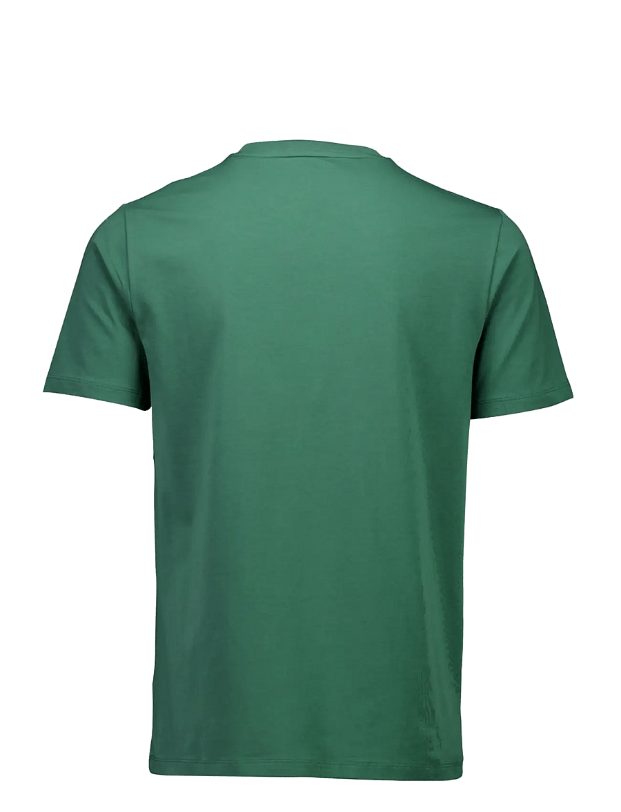 Lindbergh - Mens stretch crew neck tee s/s - kurzärmelige t-shirts - pine green - 2