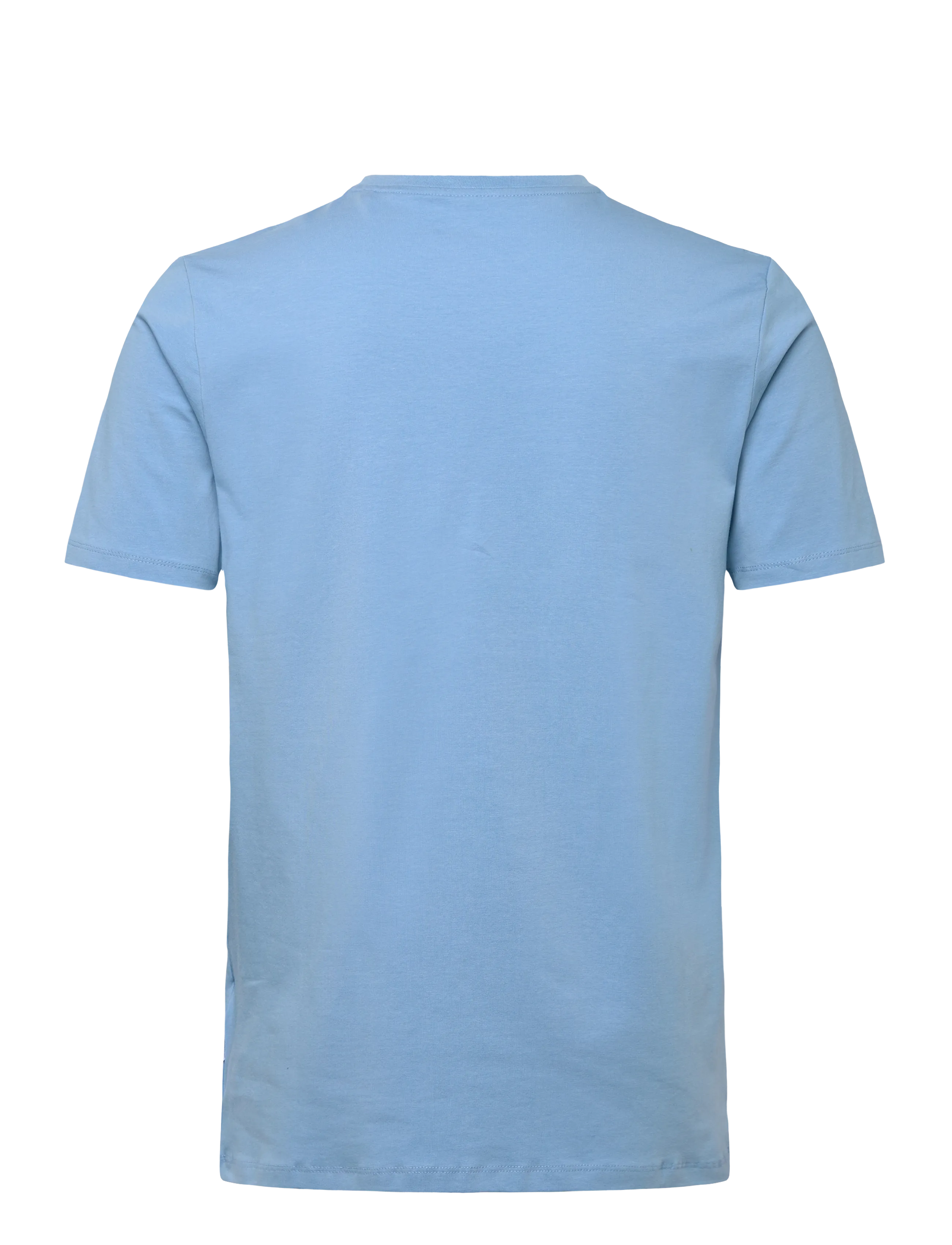 Lindbergh - Mens stretch crew neck tee s/s - short-sleeved t-shirts - surf blue - 2