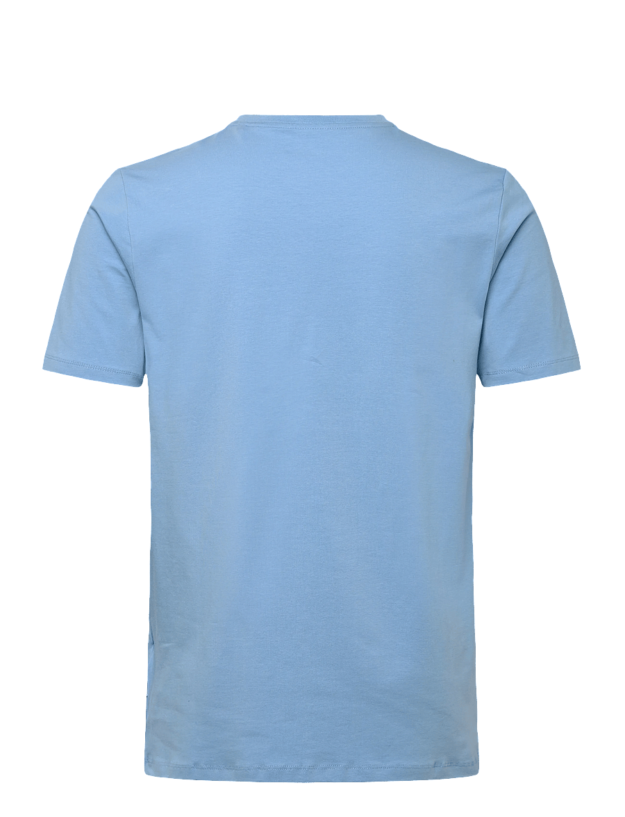 Lindbergh - Mens stretch crew neck tee s/s - kurzärmelig - surf blue - 2