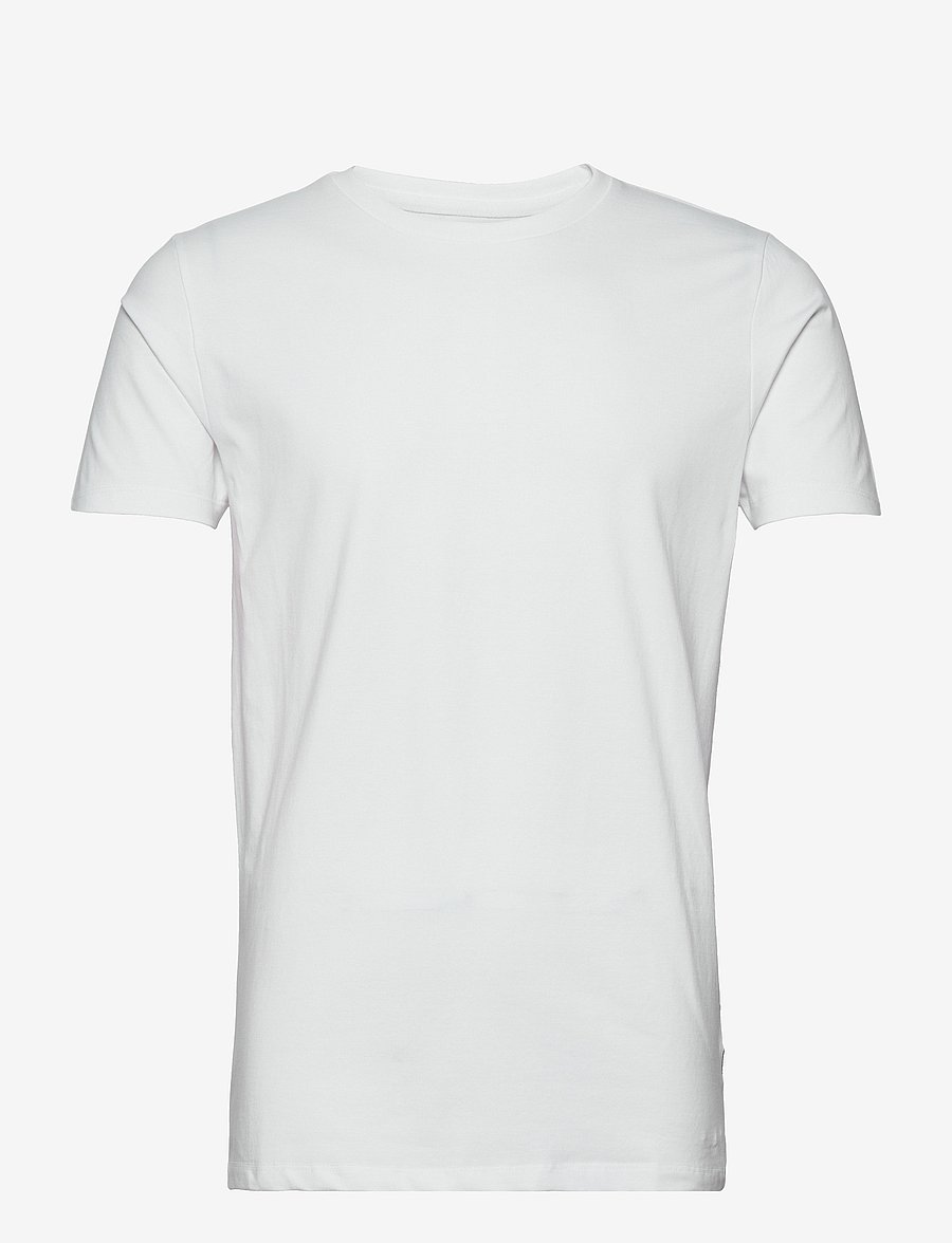 Lindbergh - Mens stretch crew neck tee s/s - kurzärmelig - white - 1