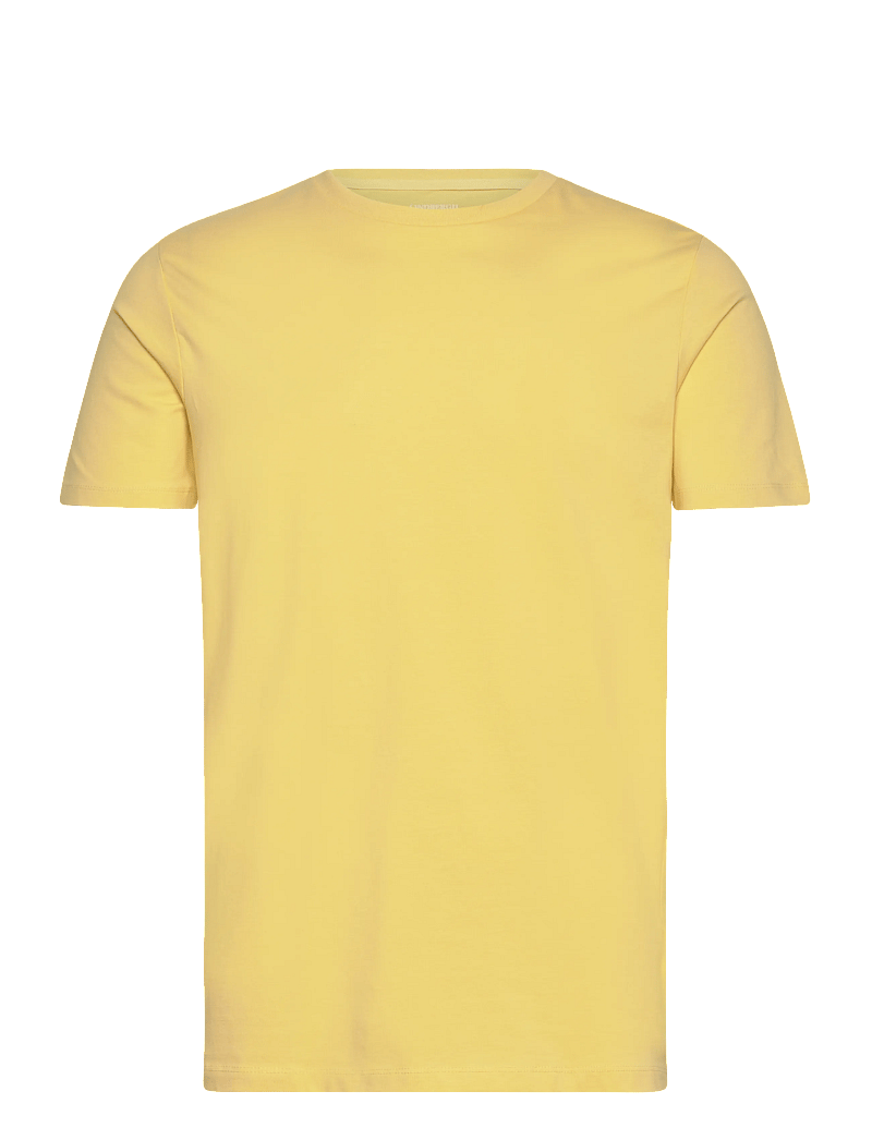 Lindbergh - Mens stretch crew neck tee s/s - lühikeste varrukatega t-särgid - yellow banana - 1