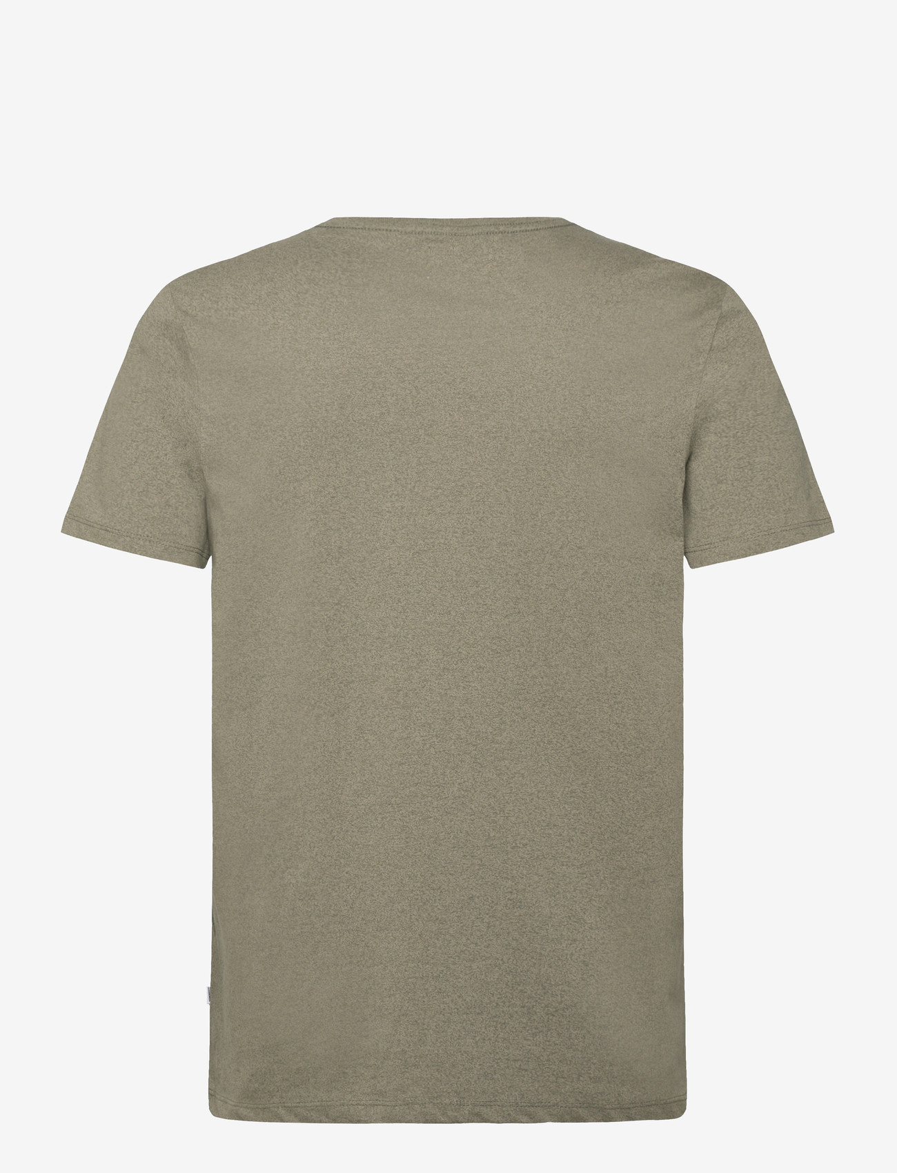 Lindbergh - Mouliné o-neck tee S/SMouliné o-neck tee S/S - kortærmede t-shirts - dk olive - 2