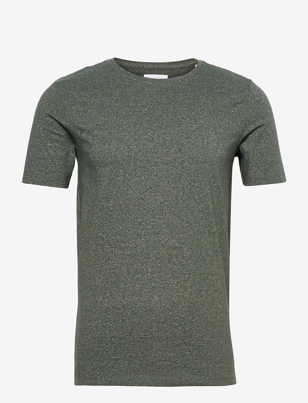 Lindbergh - Mouliné o-neck tee S/SMouliné o-neck tee S/S - höstkläder - dusty army mix - 0