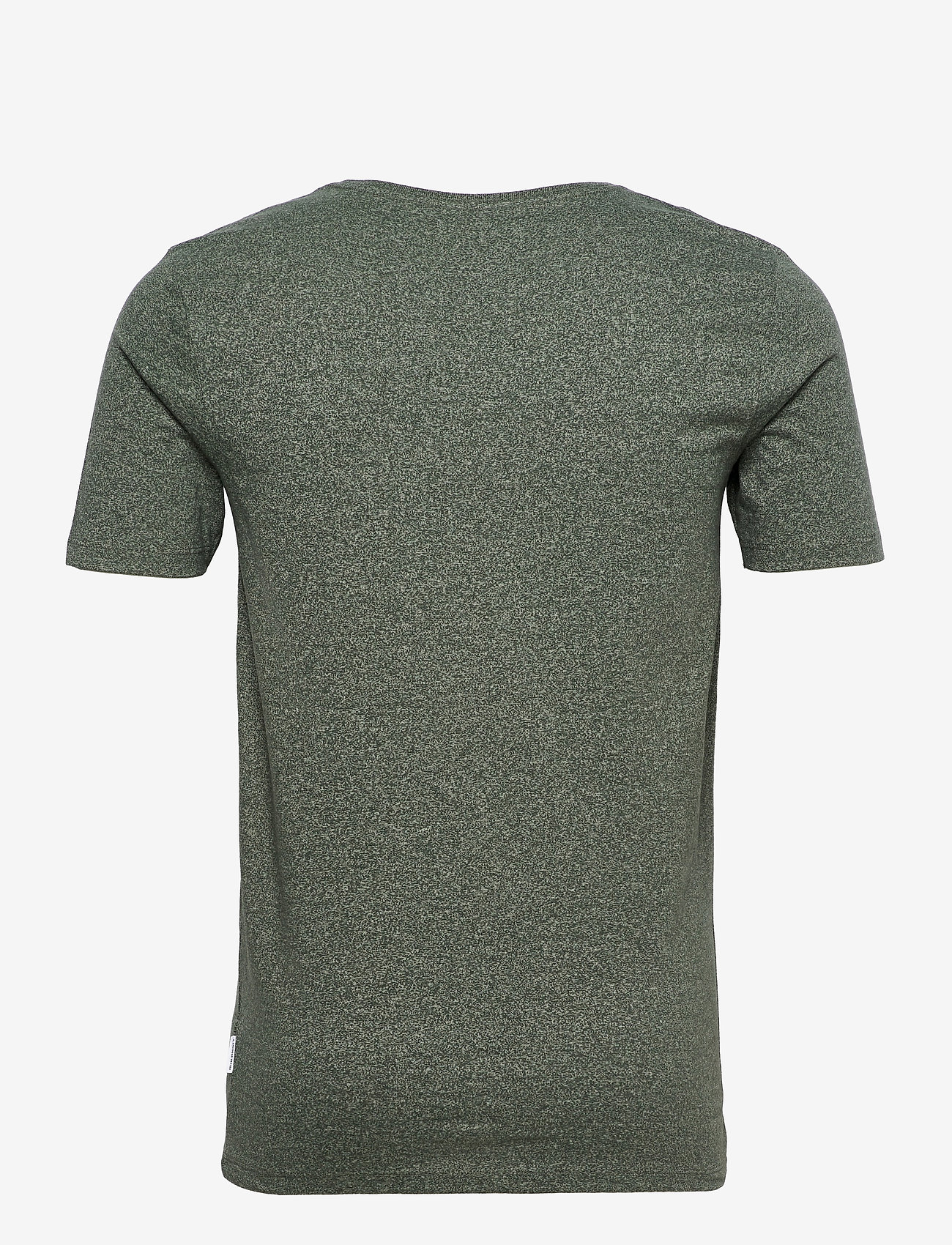 Lindbergh - Mouliné o-neck tee S/SMouliné o-neck tee S/S - höstkläder - dusty army mix - 1