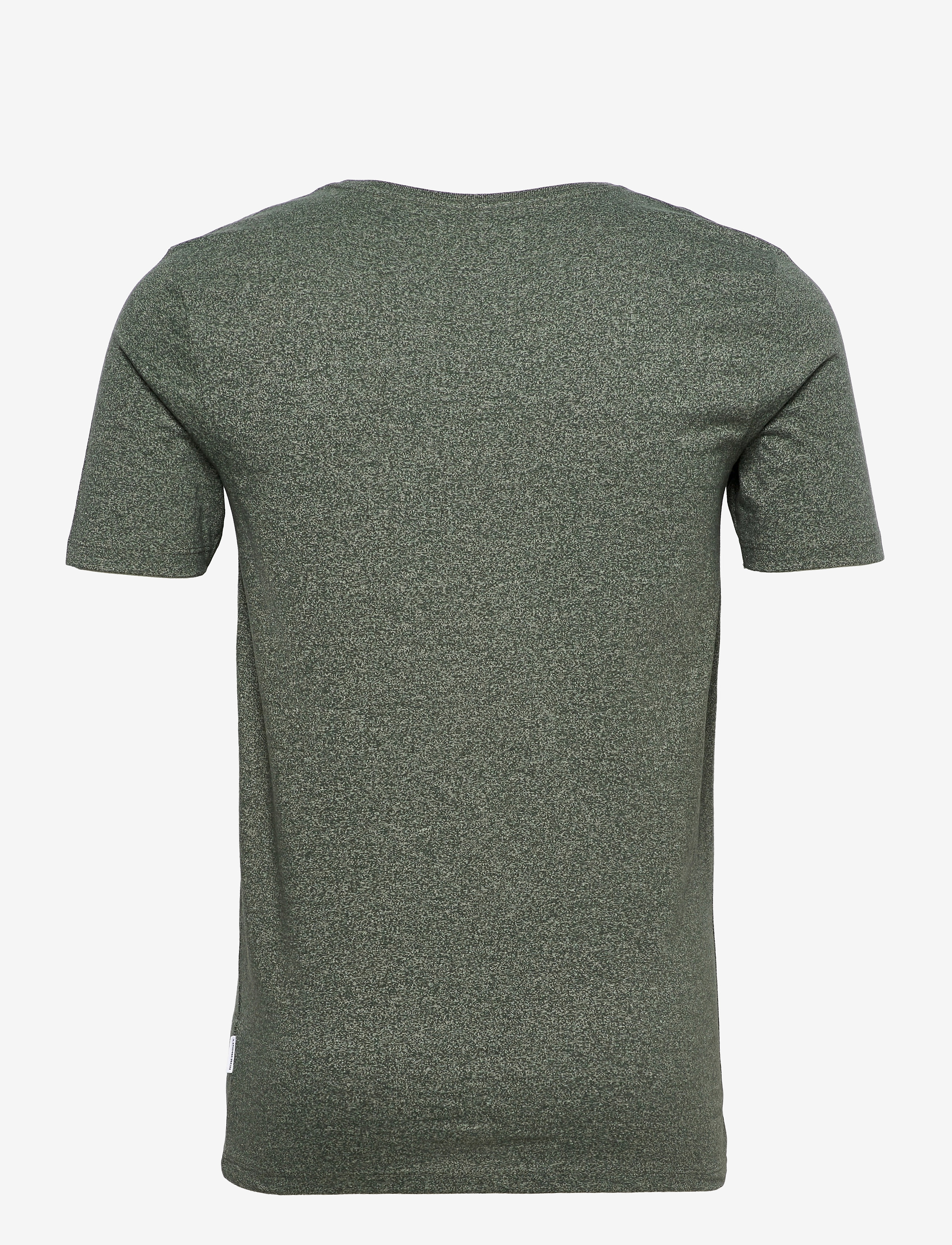 Lindbergh - Mouliné o-neck tee S/S - die niedrigsten preise - dusty army mix - 1