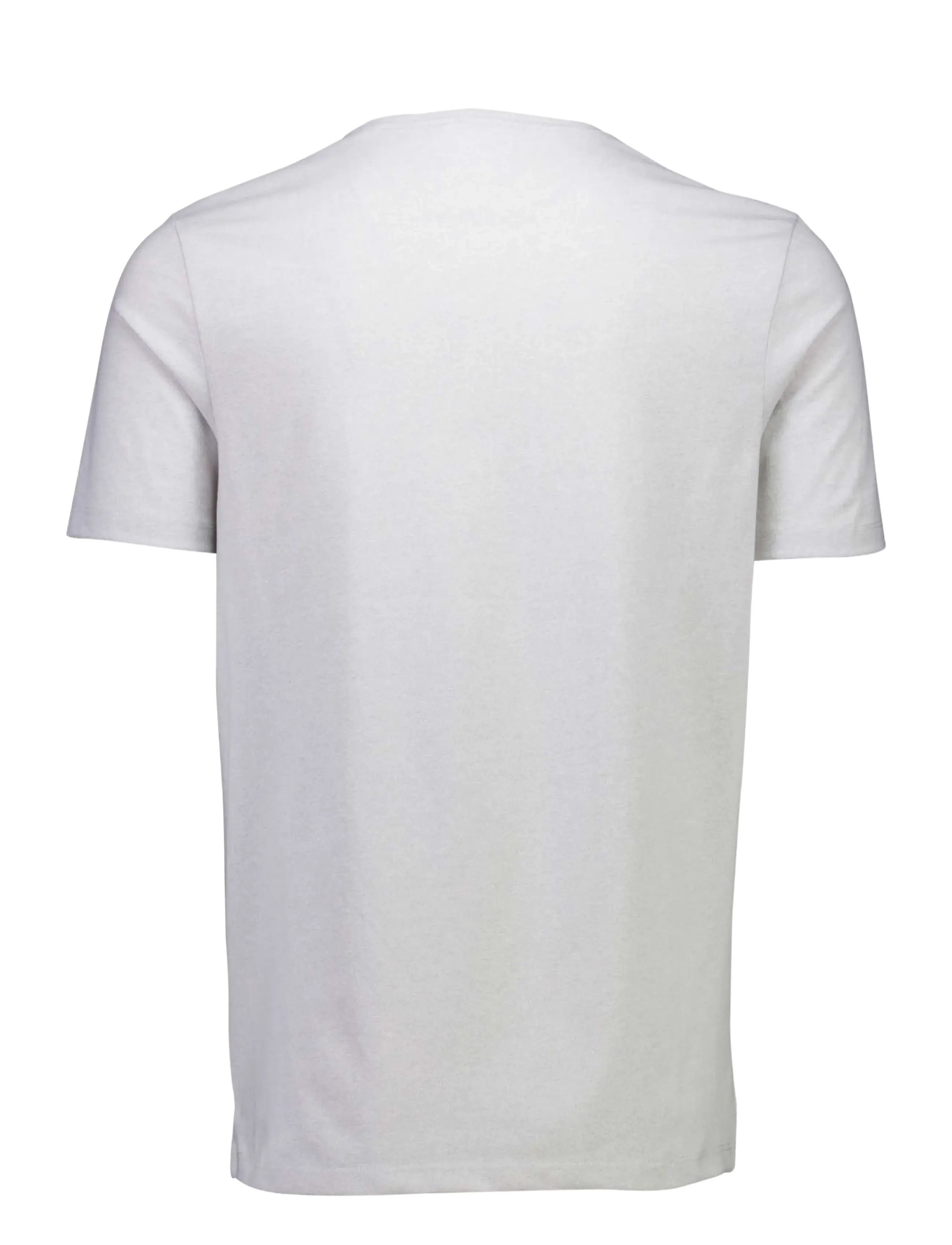 Lindbergh - Mouliné o-neck tee S/S - kortärmade t-shirts - grey cloud mix - 1