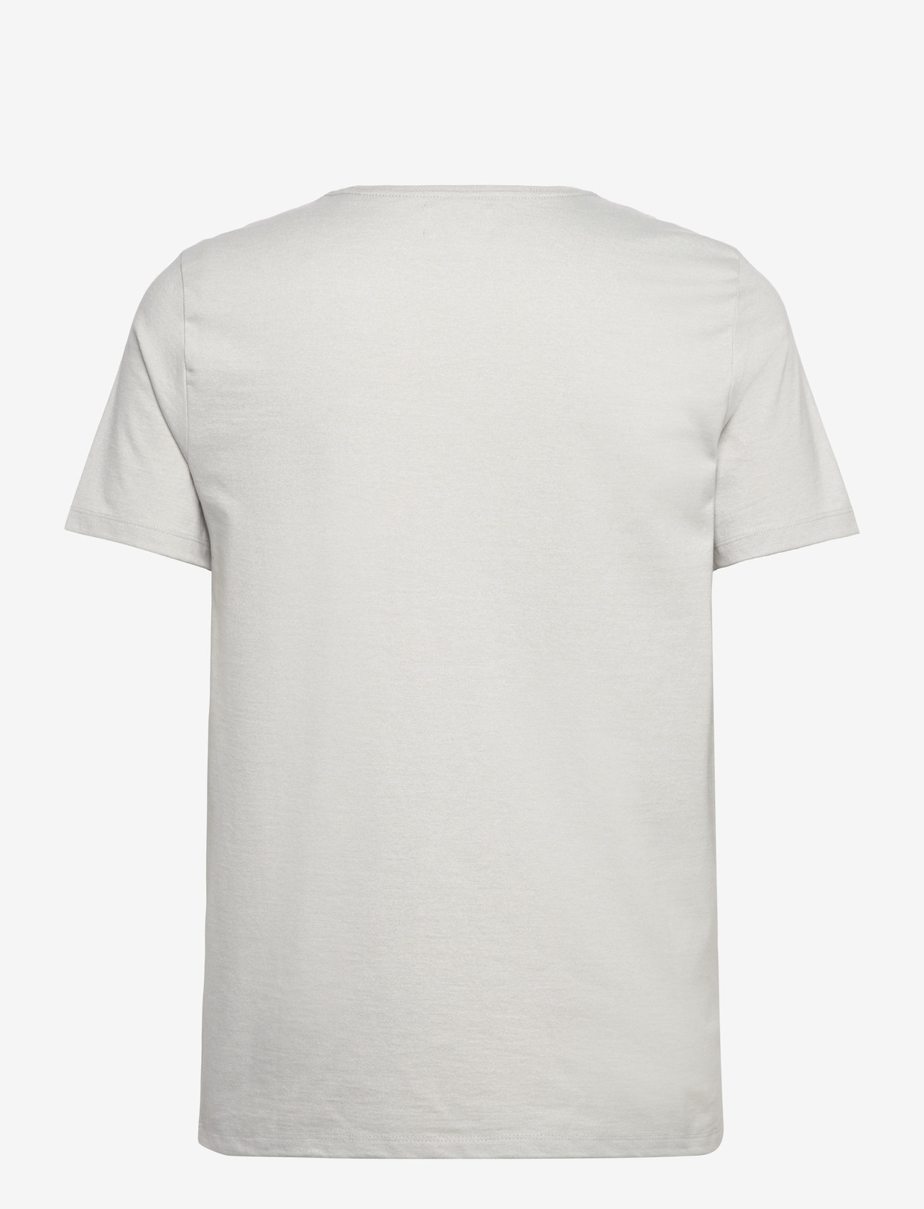 Lindbergh - Mouliné o-neck tee S/S - short-sleeved t-shirts - pastel grey mix - 2
