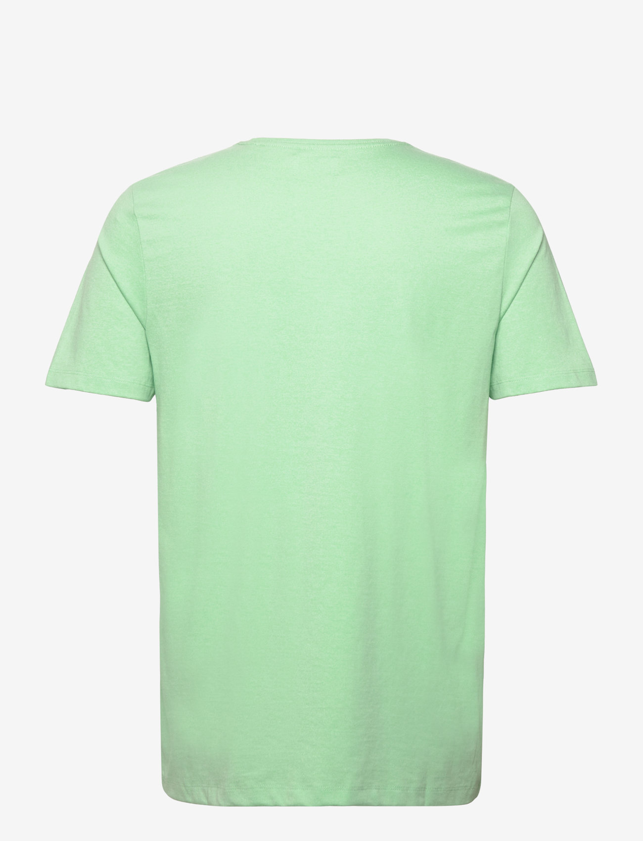 Lindbergh - Mouliné o-neck tee S/S - efterårstøj - pastel mint mix - 1