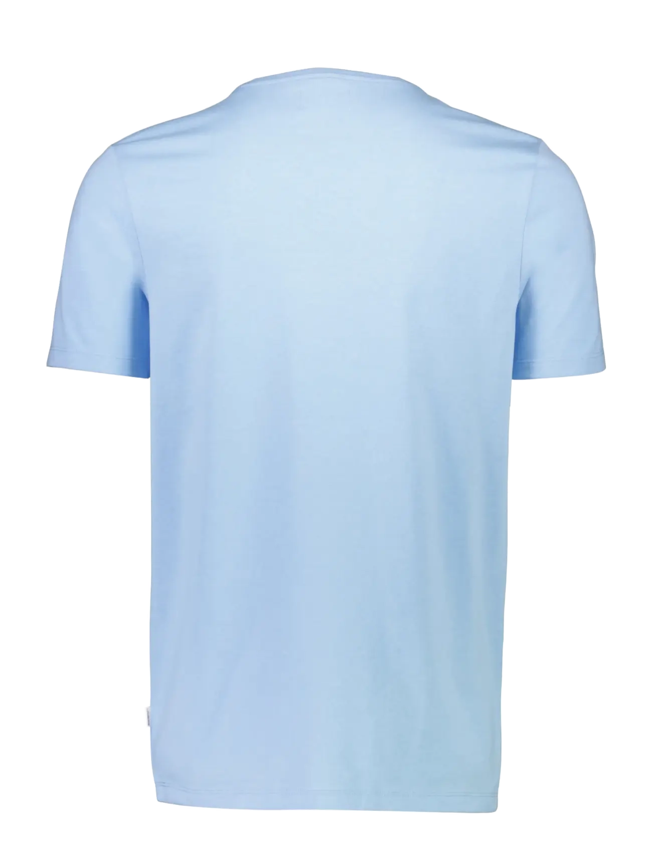 Lindbergh - Mouliné o-neck tee S/S - herbstliche kleidung - sky blue mix - 1
