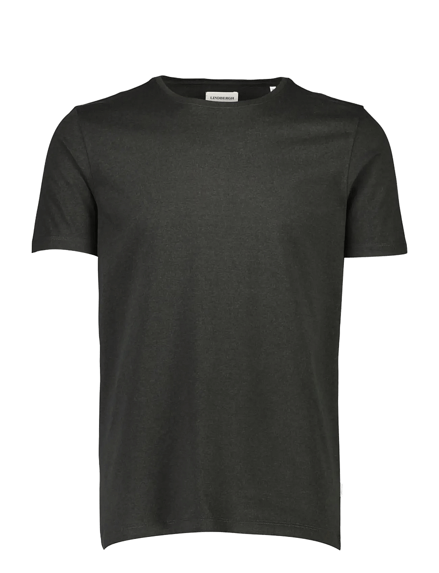 Lindbergh - Mouliné o-neck tee S/S - lühikeste varrukatega t-särgid - space black mix - 1