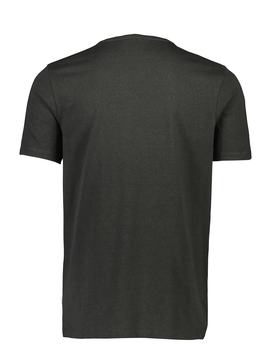 Lindbergh - Mouliné o-neck tee S/S - lühikeste varrukatega t-särgid - space black mix - 2