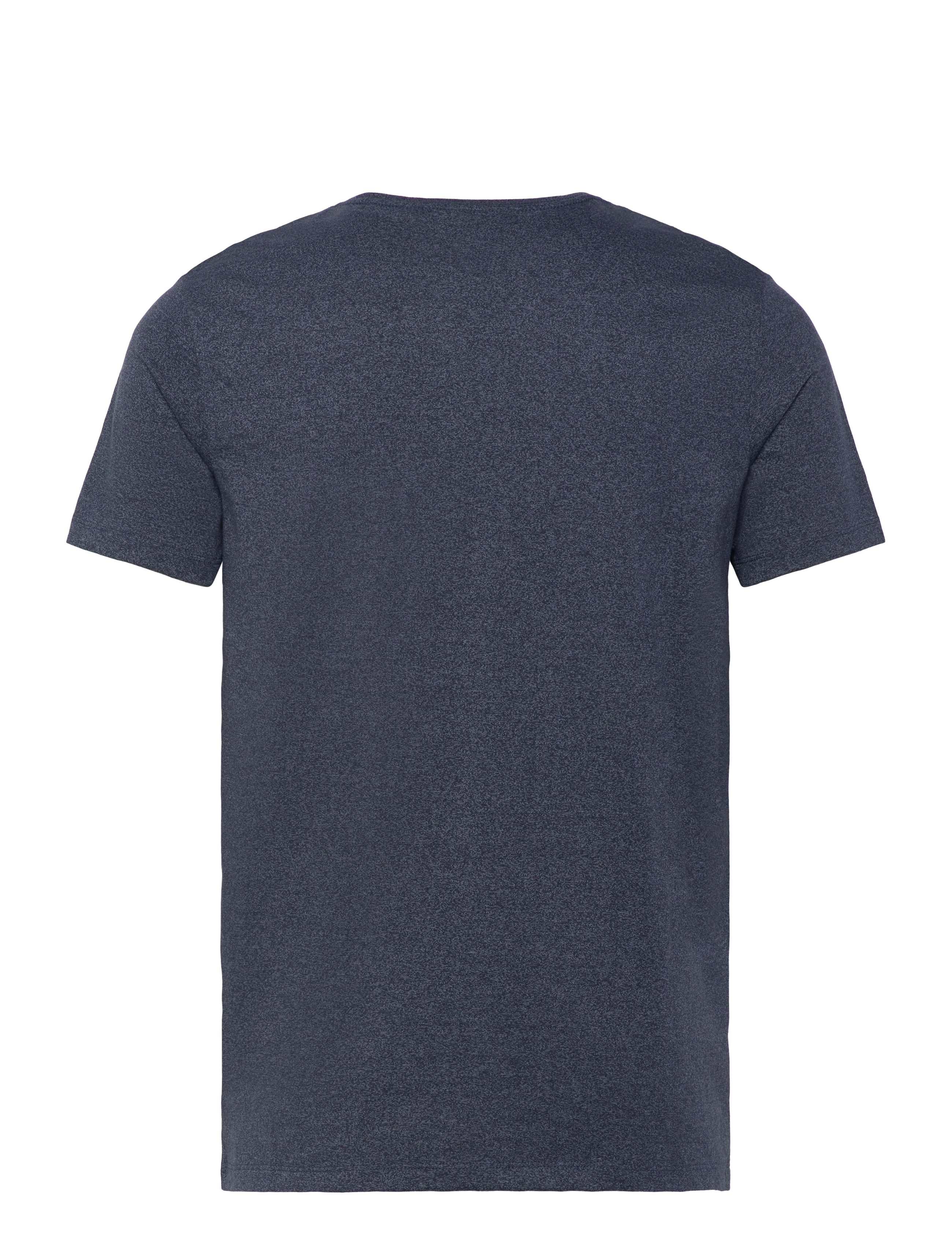 Lindbergh - Mouliné o-neck tee S/S - mažiausios kainos - space blue mix - 2