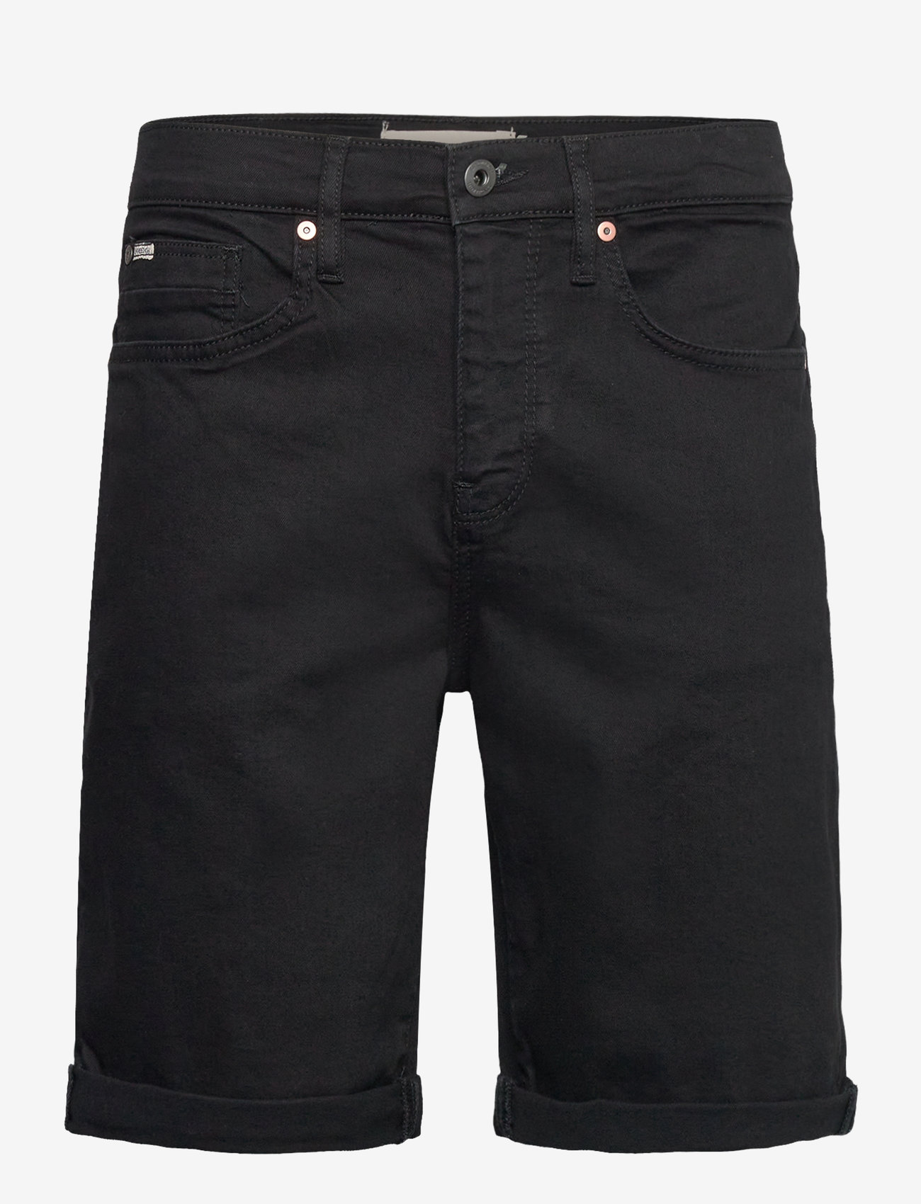 Lindbergh - Superflex Denimshorts - lühikesed teksapüksid - black - 1