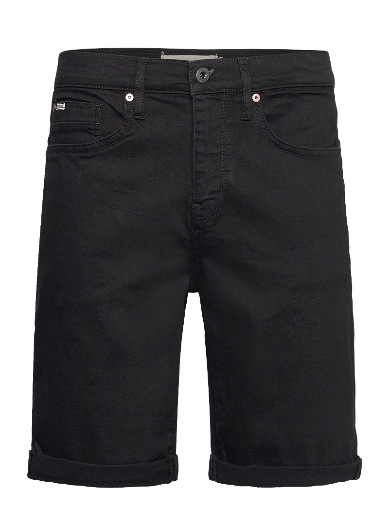 Lindbergh - Superflex Denimshorts - lühikesed teksapüksid - black - 1