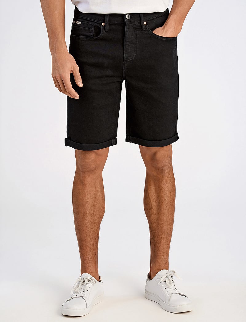 Lindbergh - Superflex Denimshorts - lühikesed teksapüksid - black - 3