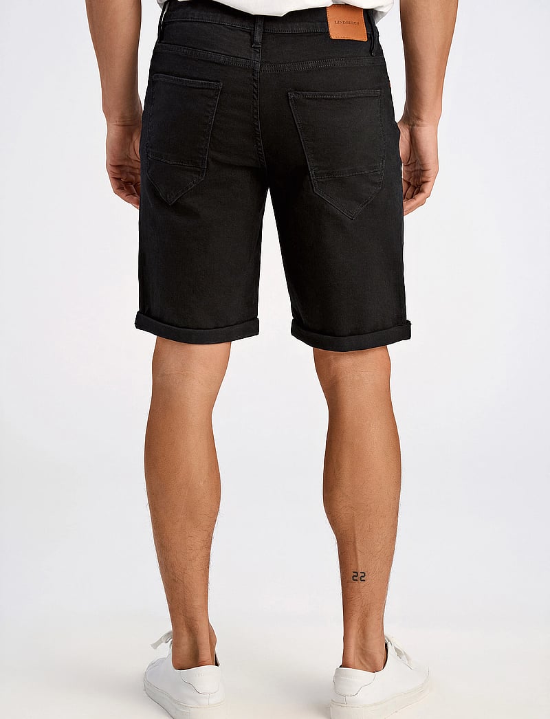 Lindbergh - Superflex Denimshorts - lühikesed teksapüksid - black - 4
