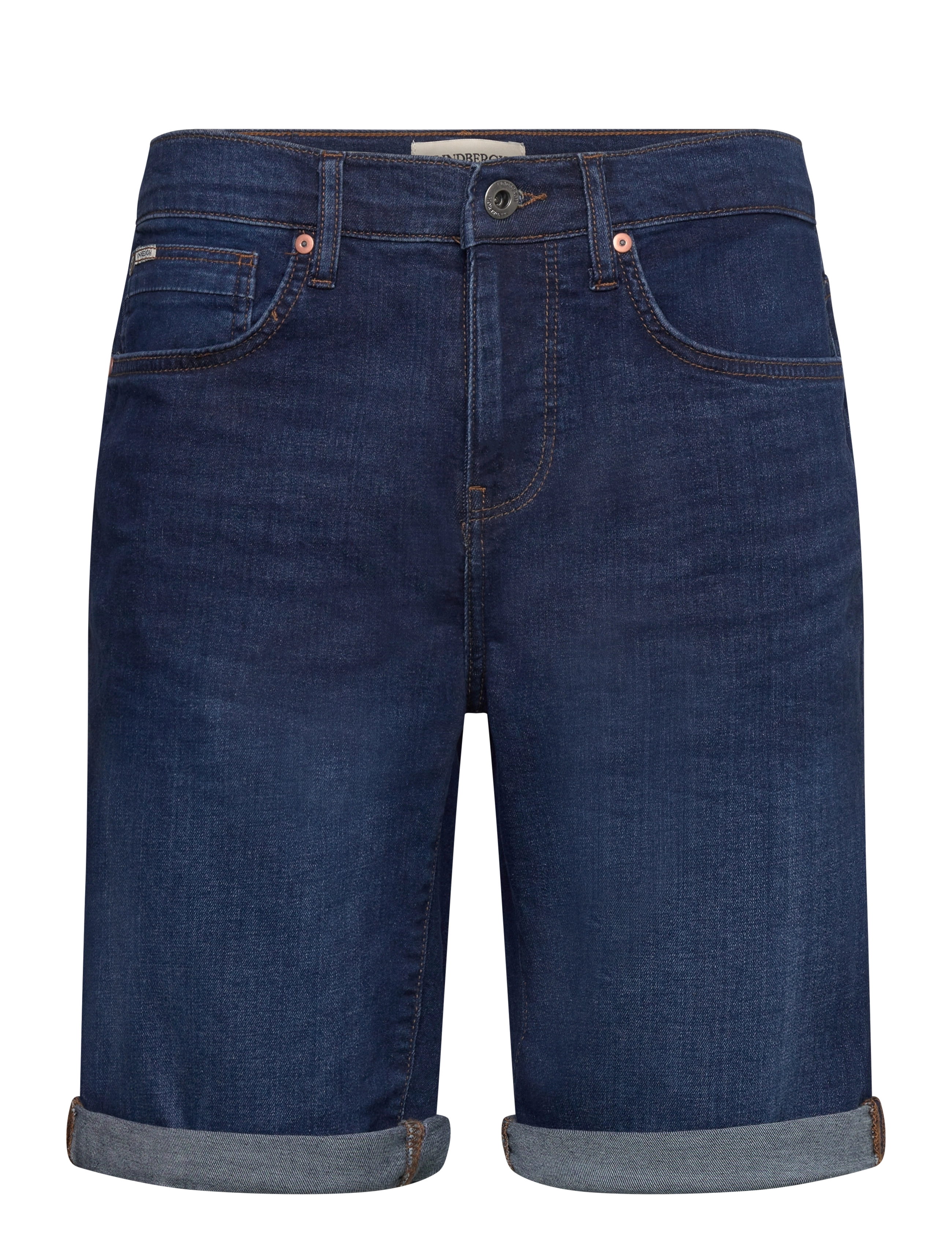 Lindbergh Superflex denim shorts - Tøj - CLEAR BLUE / navy