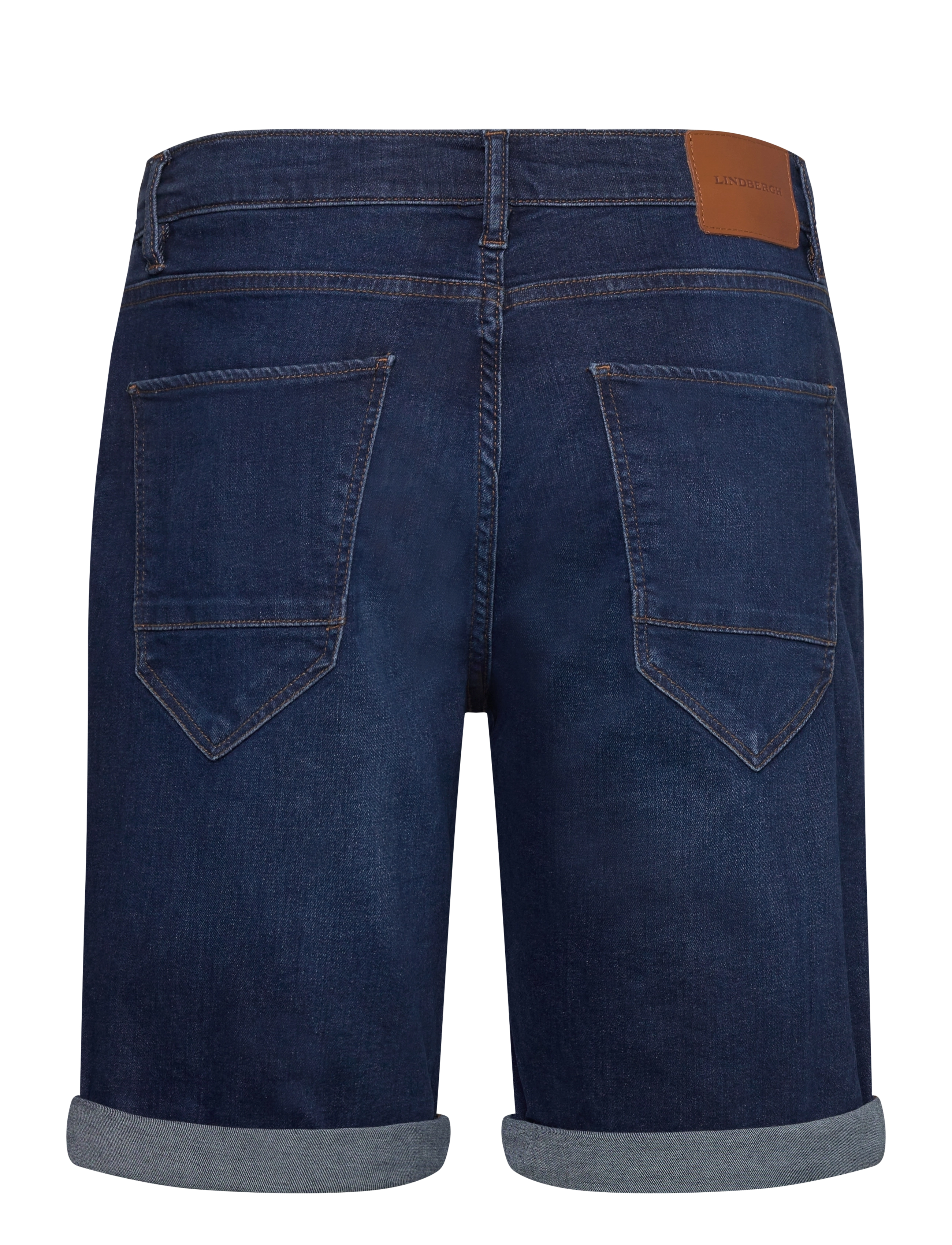 Lindbergh - Superflex denim shorts - mænd - clear blue - 2
