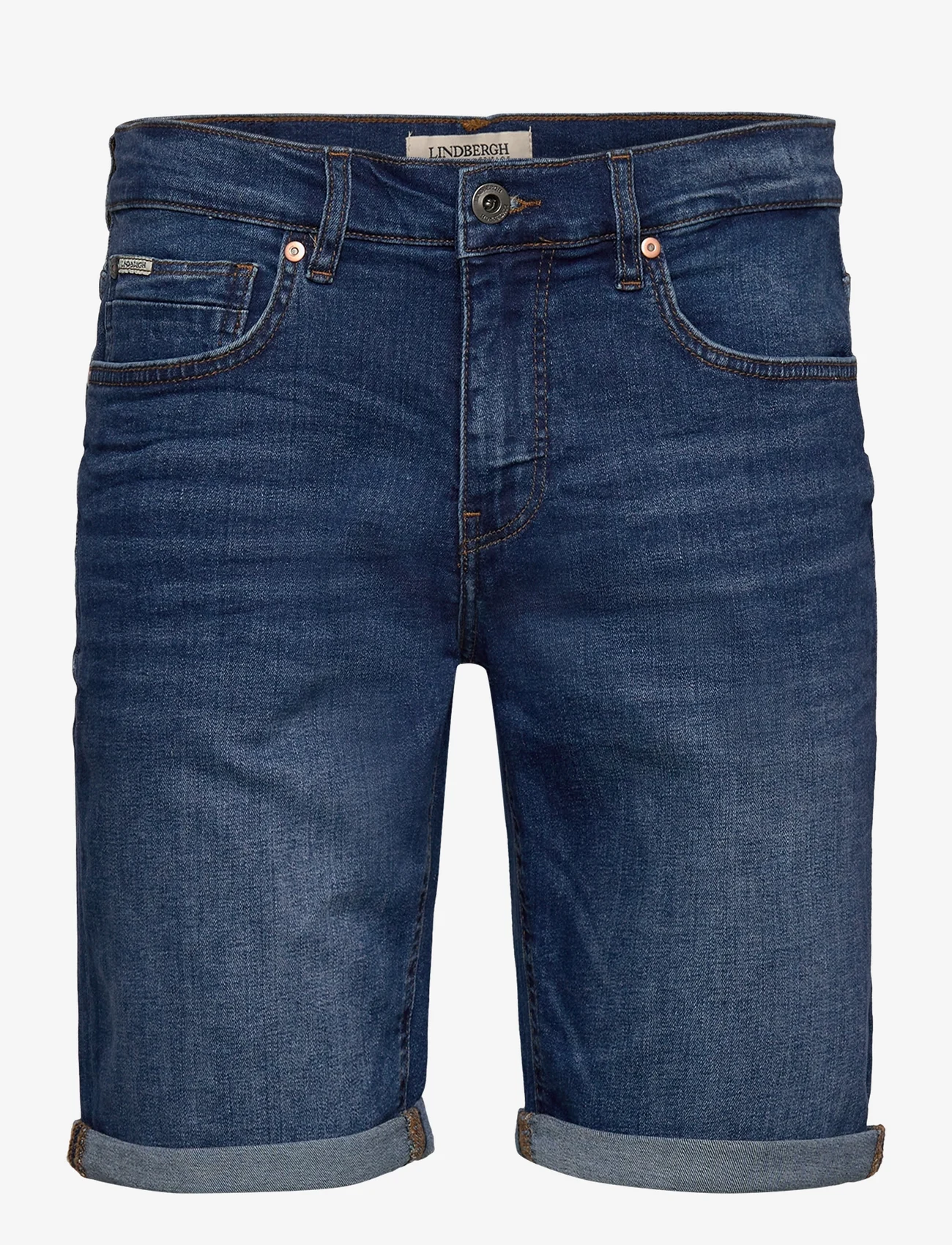 Lindbergh - Superflex denim shorts - jeans shorts - easy blue - 0