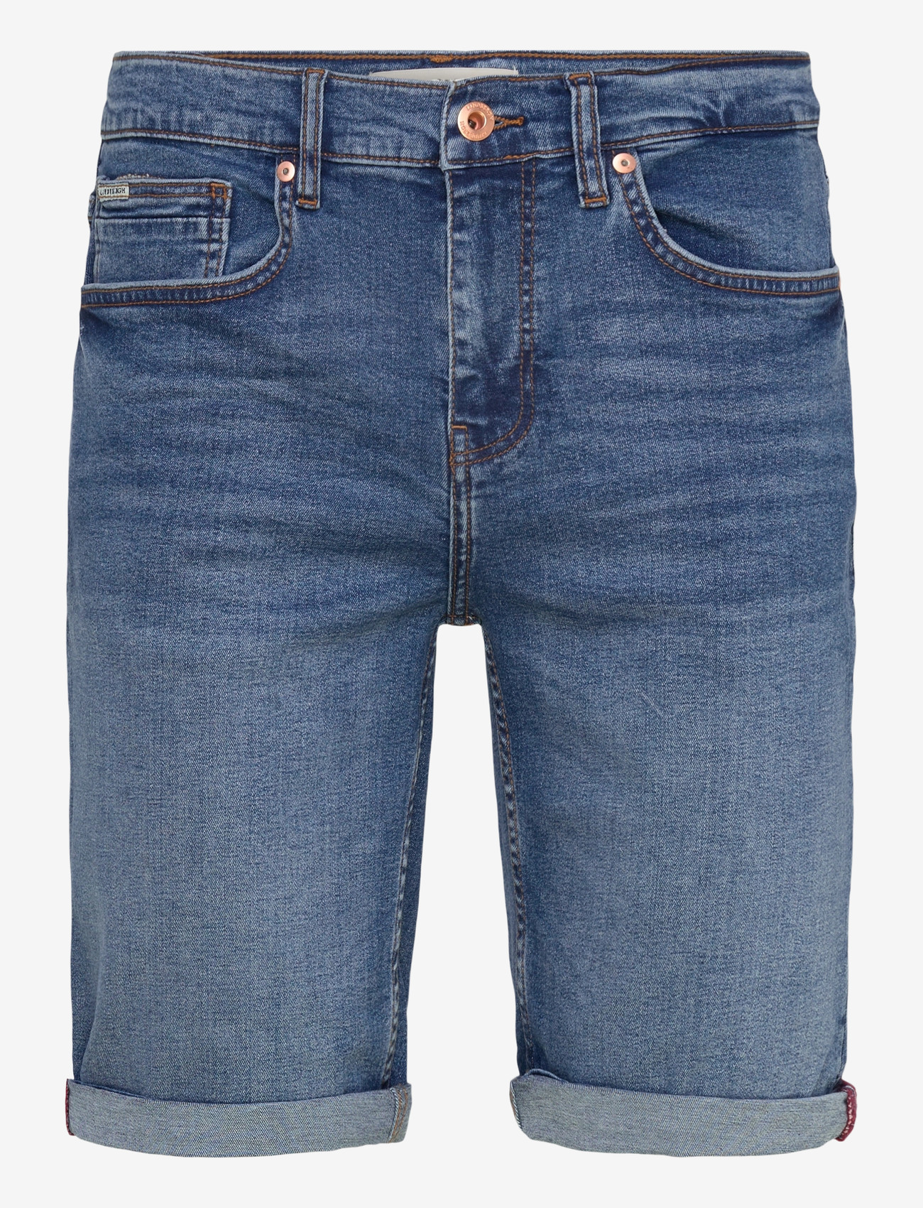 Lindbergh - Superflex denim shorts - menn - bright blue - 0