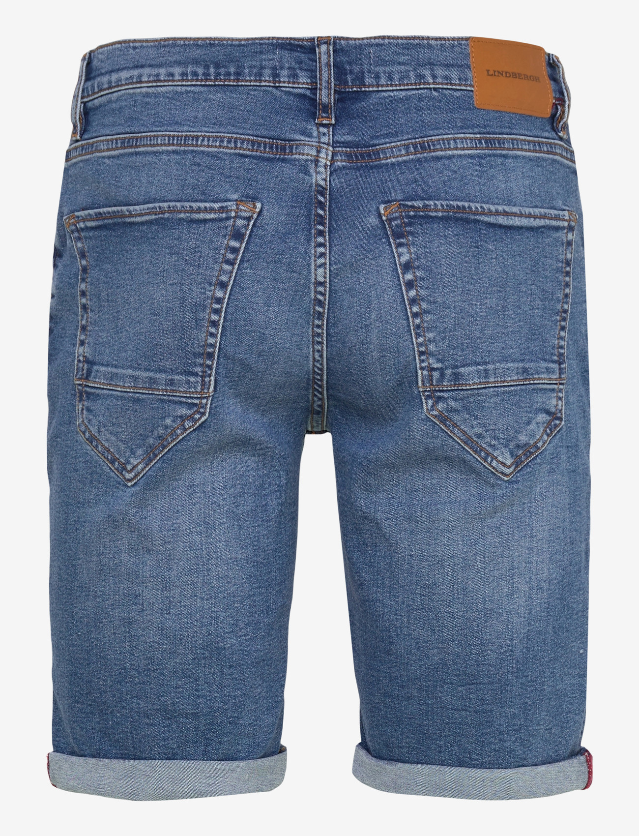 Lindbergh - Superflex denim shorts - menn - bright blue - 1