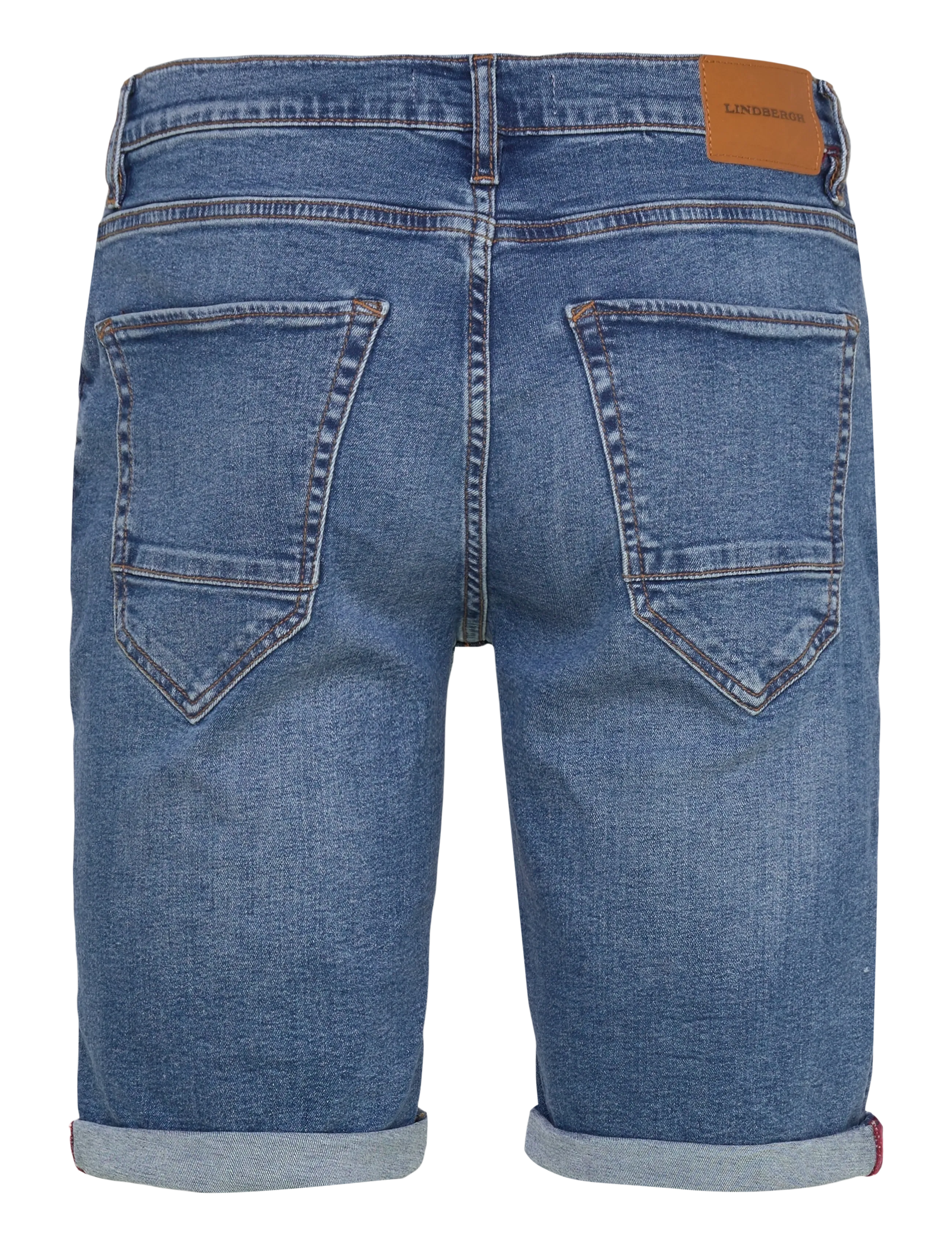 Lindbergh - Superflex denim shorts - mænd - bright blue - 1