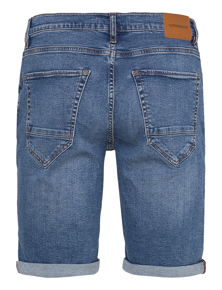 Lindbergh - Superflex denim shorts - jorts - bright blue - 2