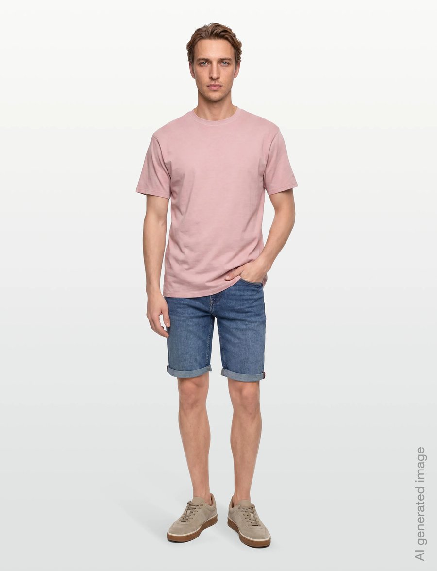 Lindbergh - Superflex denim shorts - jorts - bright blue - 0