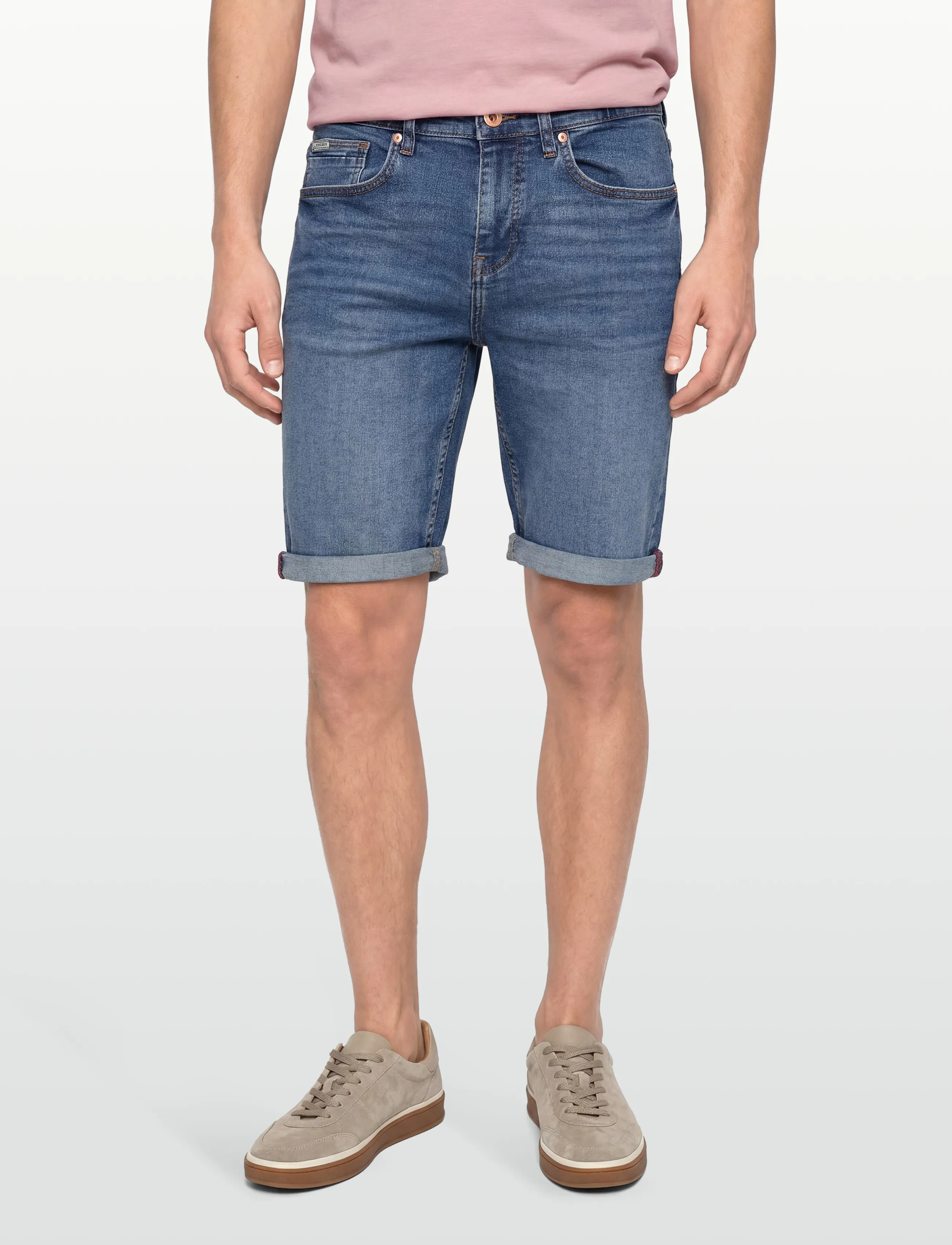 Lindbergh - Superflex denim shorts - lühikesed teksapüksid - bright blue - 3