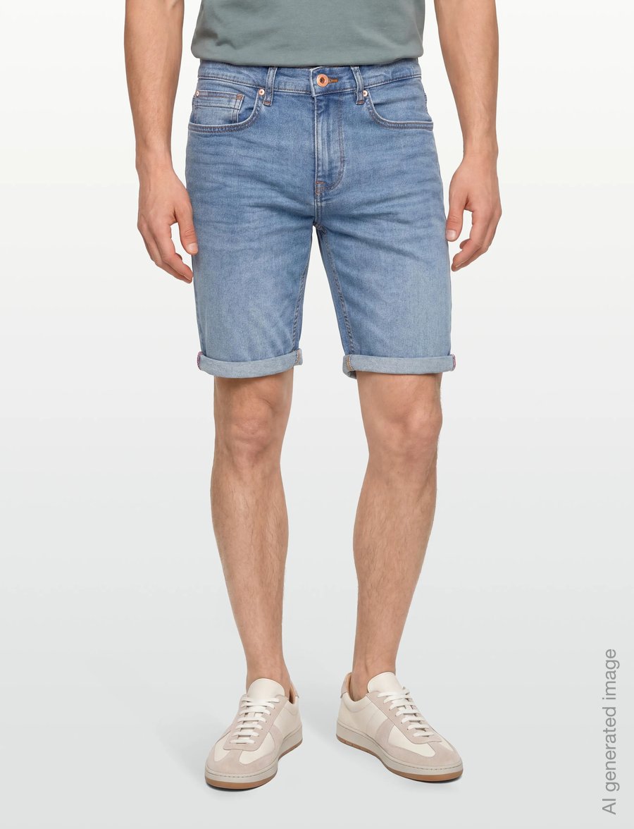 Lindbergh - Superflex denim shorts - lühikesed teksapüksid - pale blue - 3