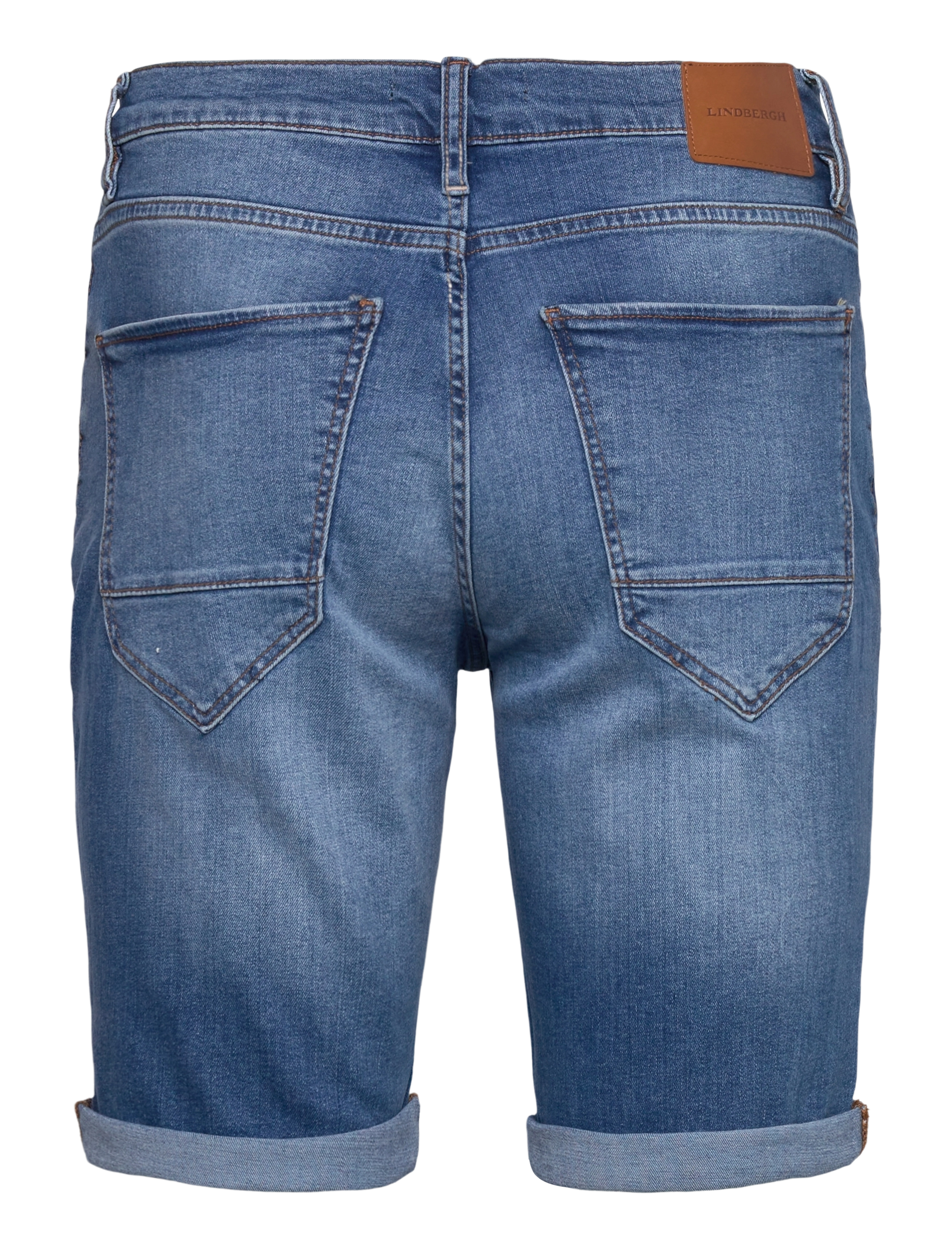Lindbergh - Superflex denim shorts - herren - sky blue - 2