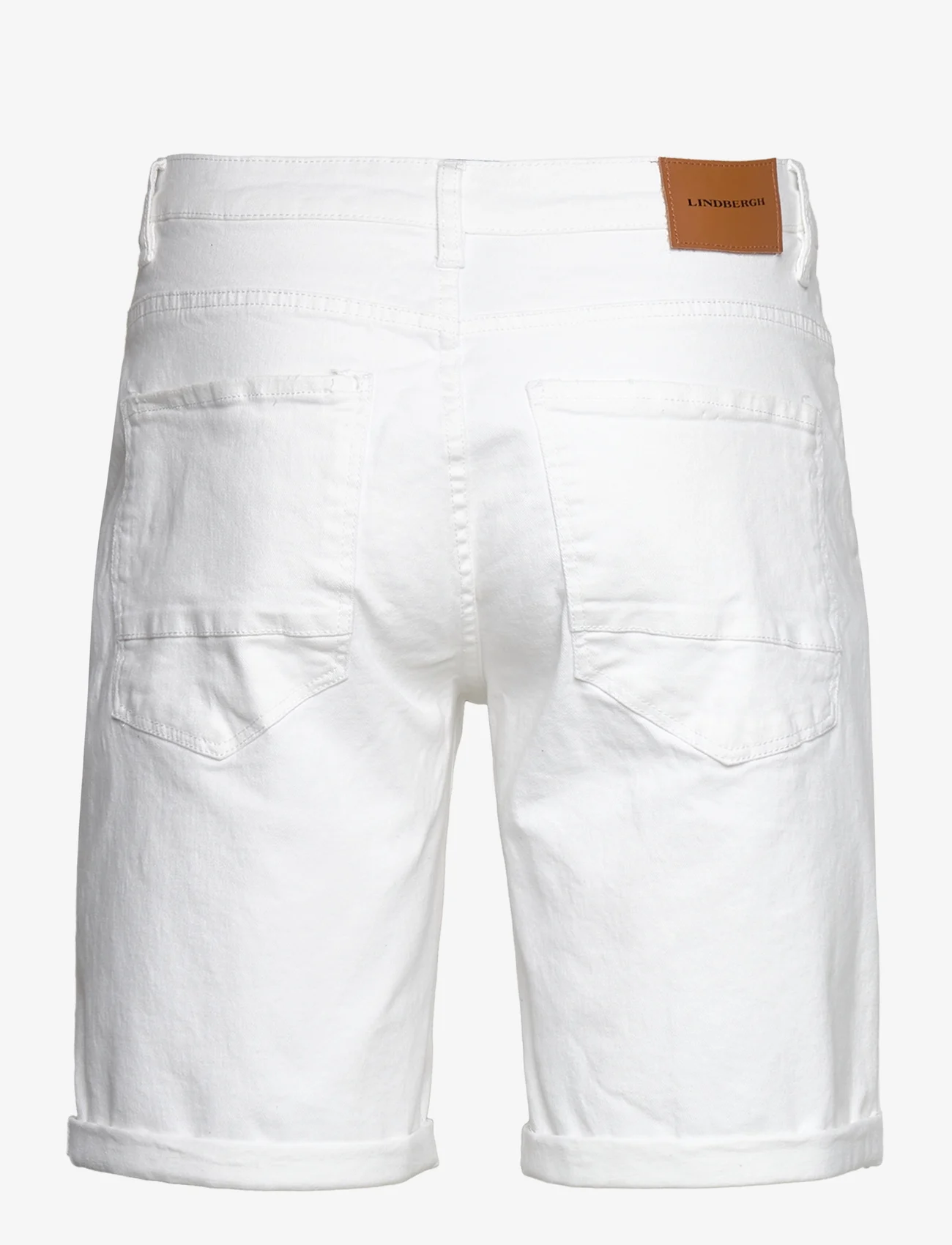 Lindbergh - Regular fit denim shorts - farkkushortsit - white - 1