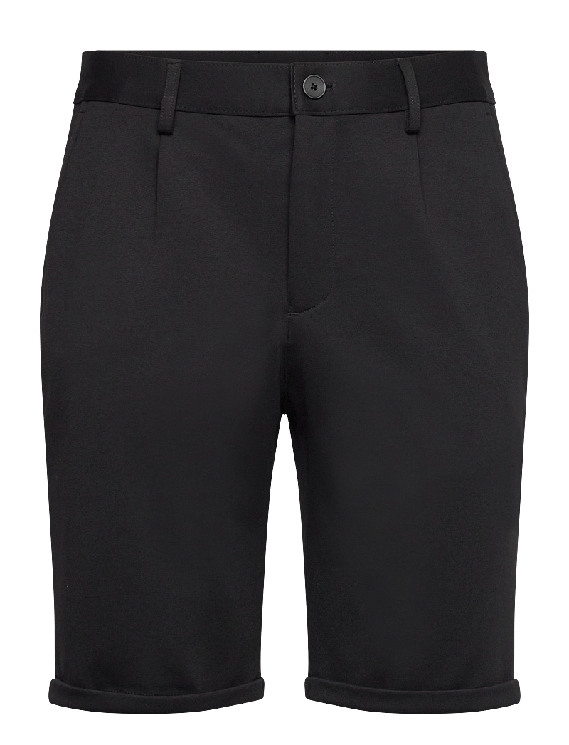 Lindbergh - Pleated shorts - chinos shorts - black - 1