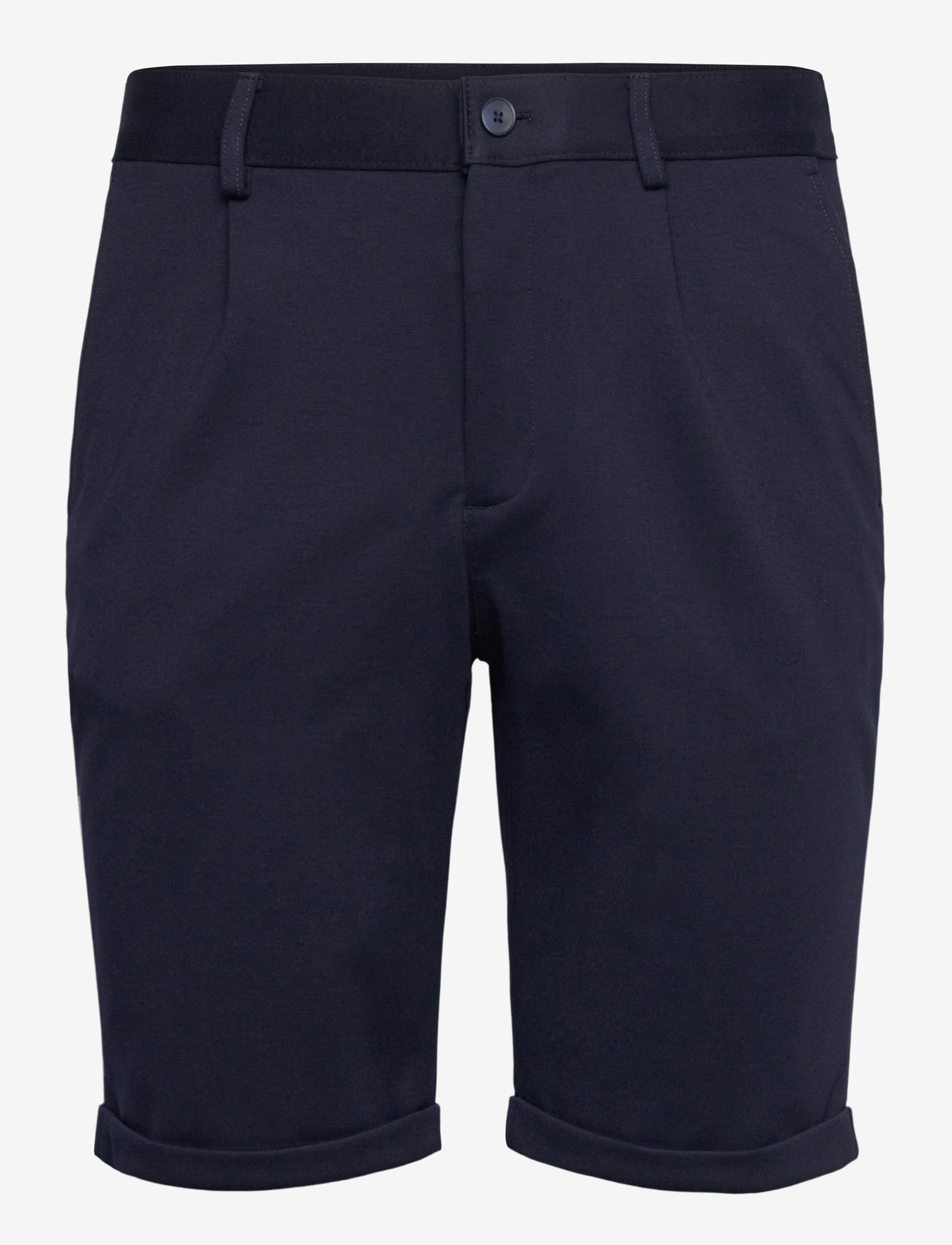 Lindbergh - Pleated shorts - chinos shorts - navy - 0